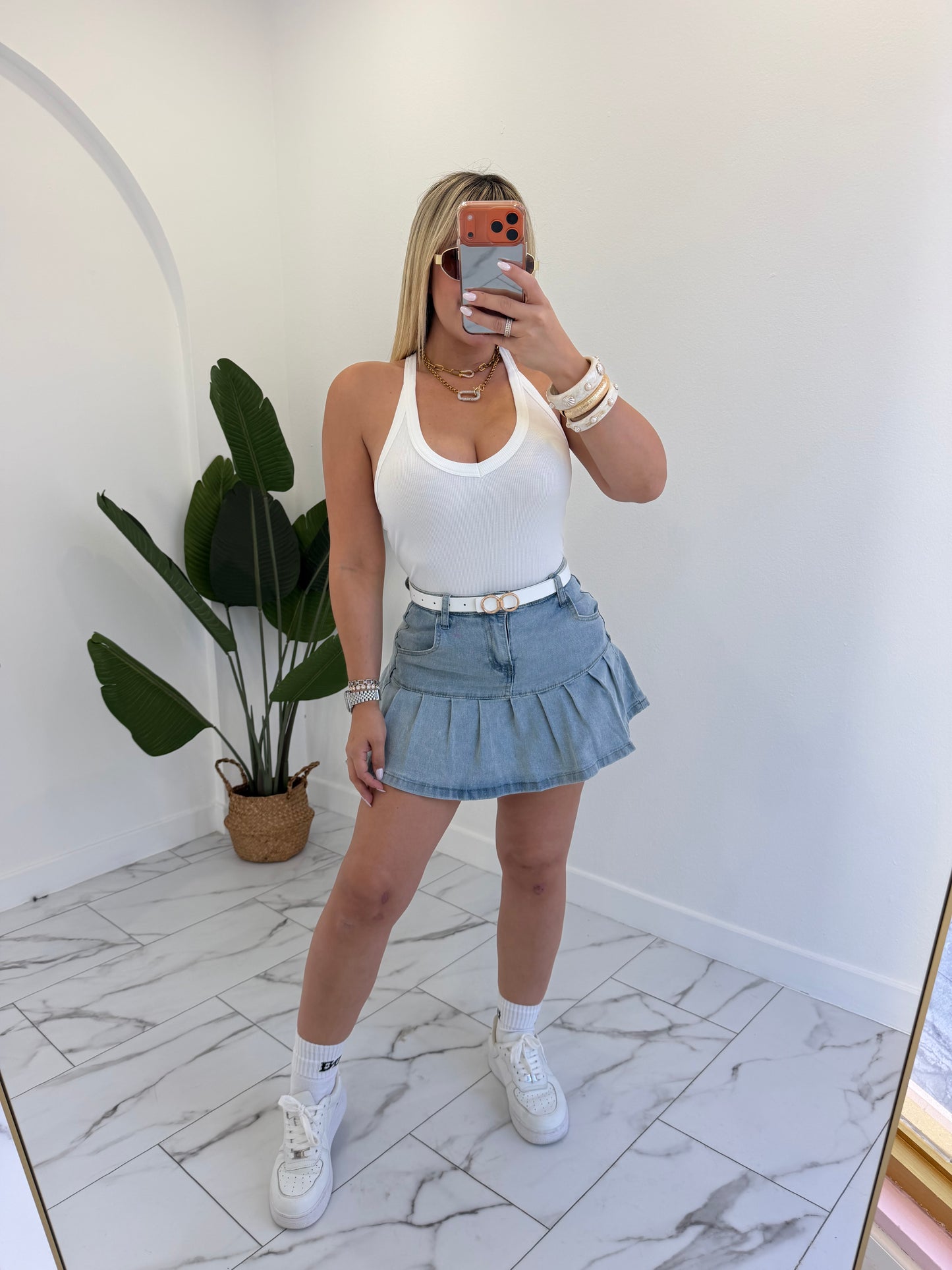 Spandex Camisilla