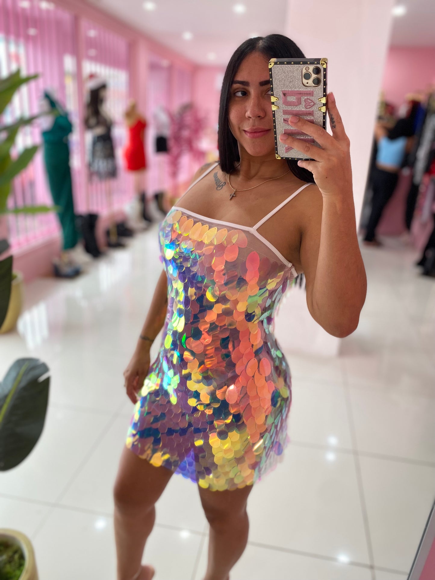 Sirena fiesta Dress (No estira)