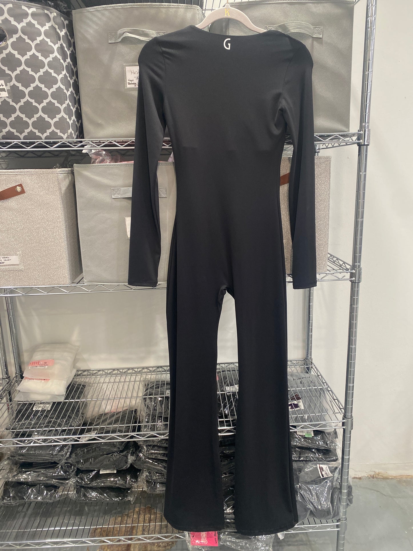 Jumpsuit Manga Larga Palazzo