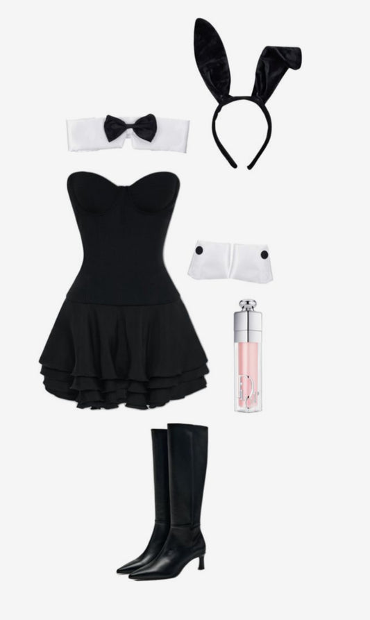 Orejitas playboy set (Disfraz)