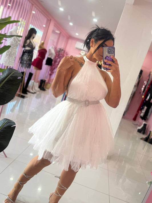 Swan Mesh dress Medium