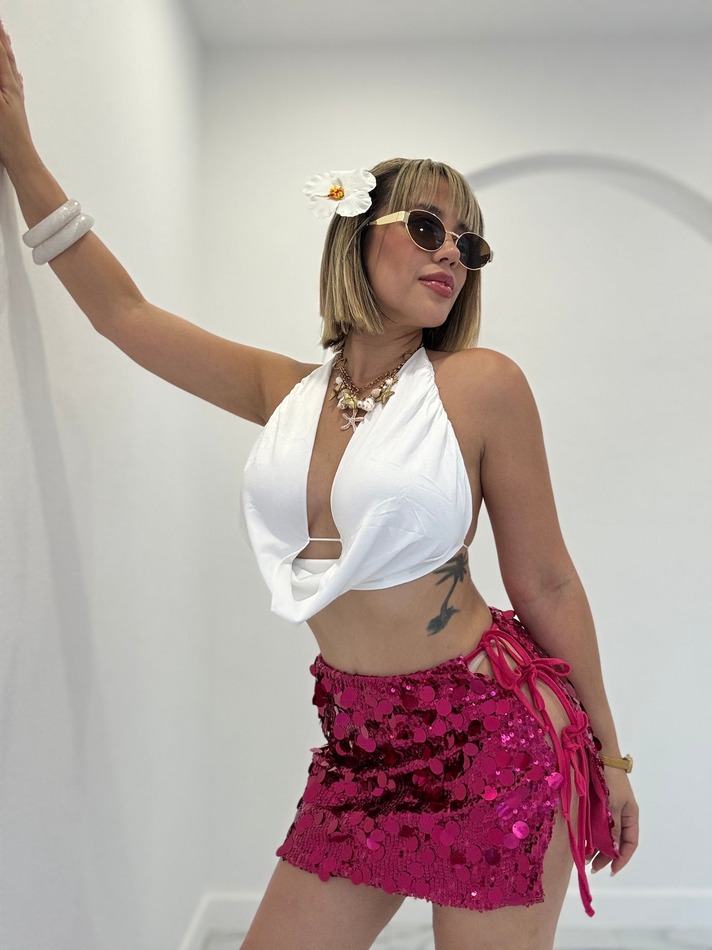 Amarradita Sequins Skirt