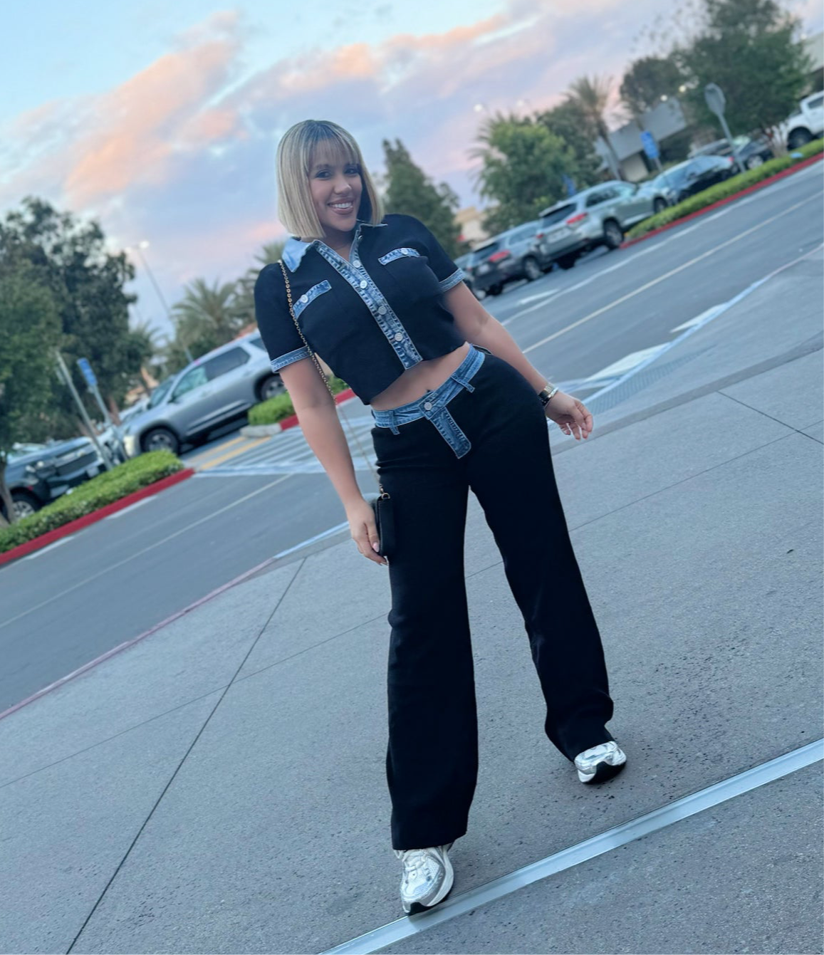Travel denim set
