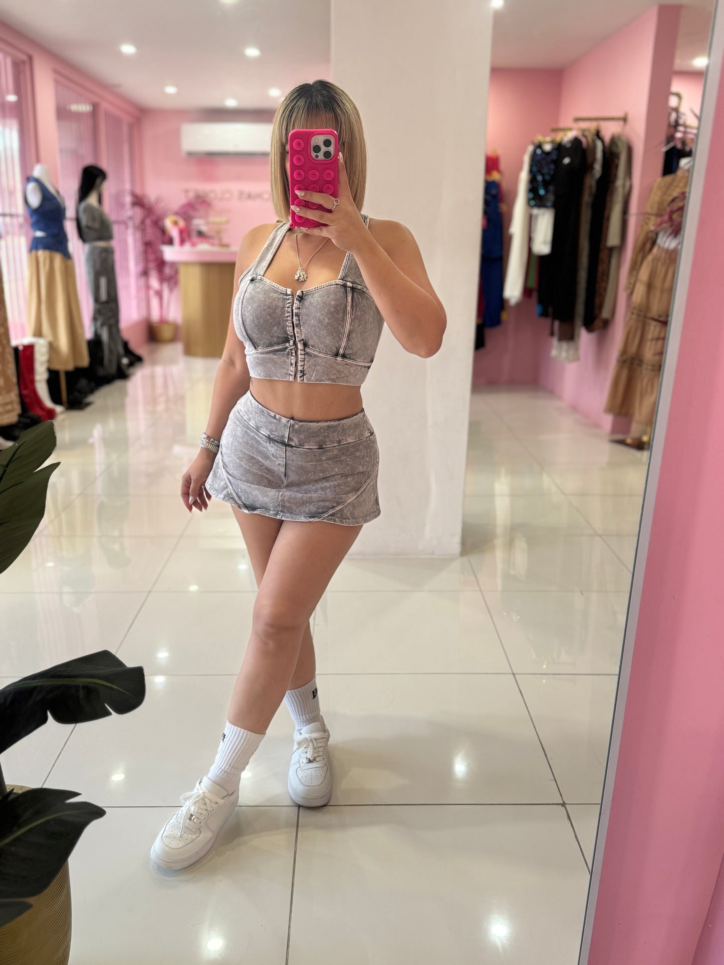 Mineral Skort Corset Set