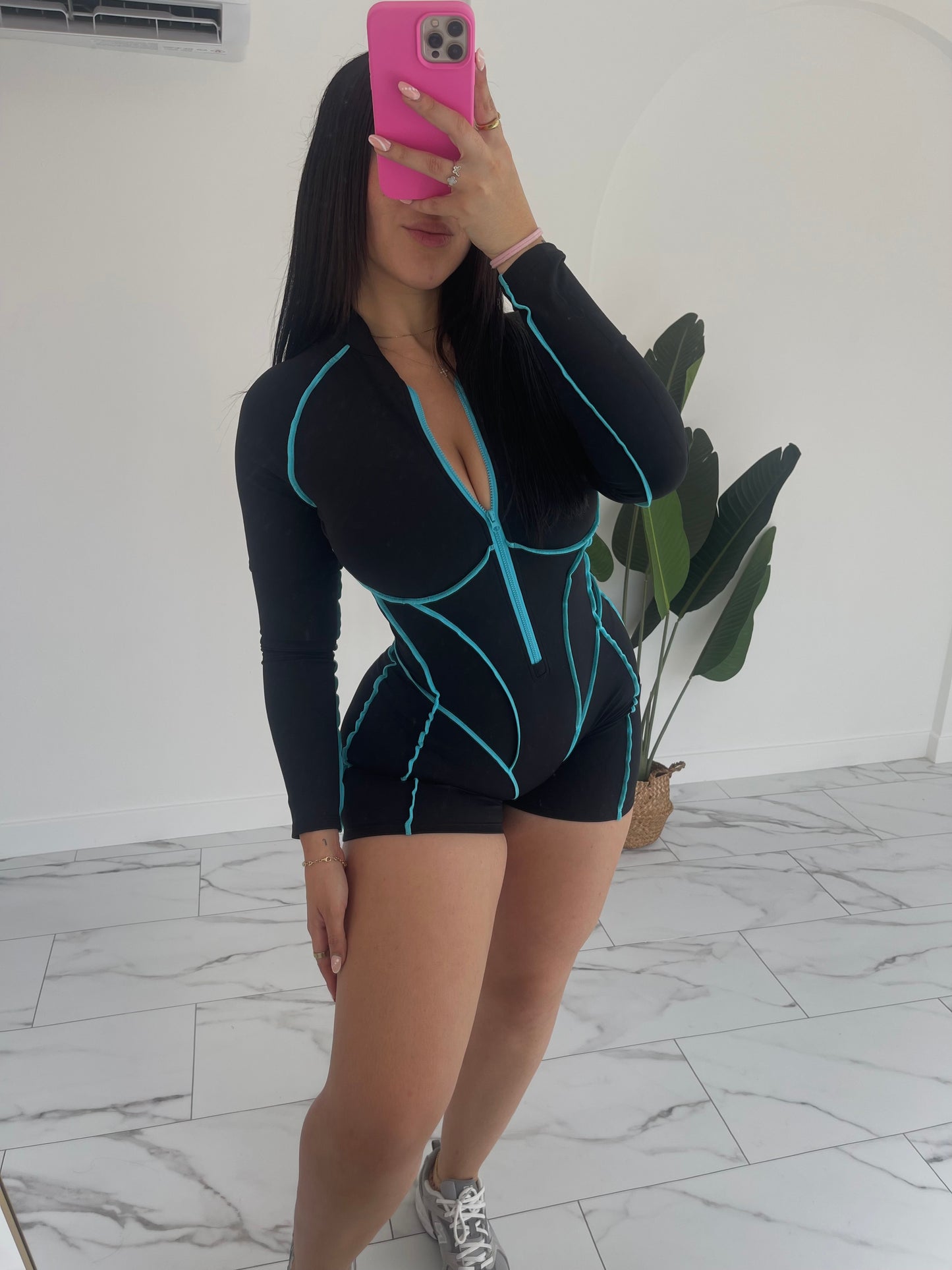 Wonder Romper Manga Larga