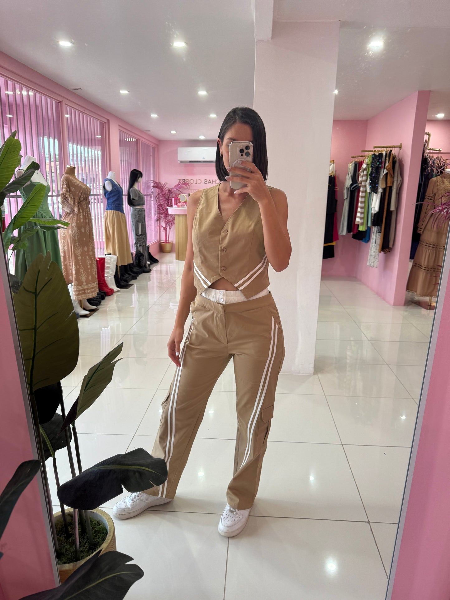 Caramel Vest Set
