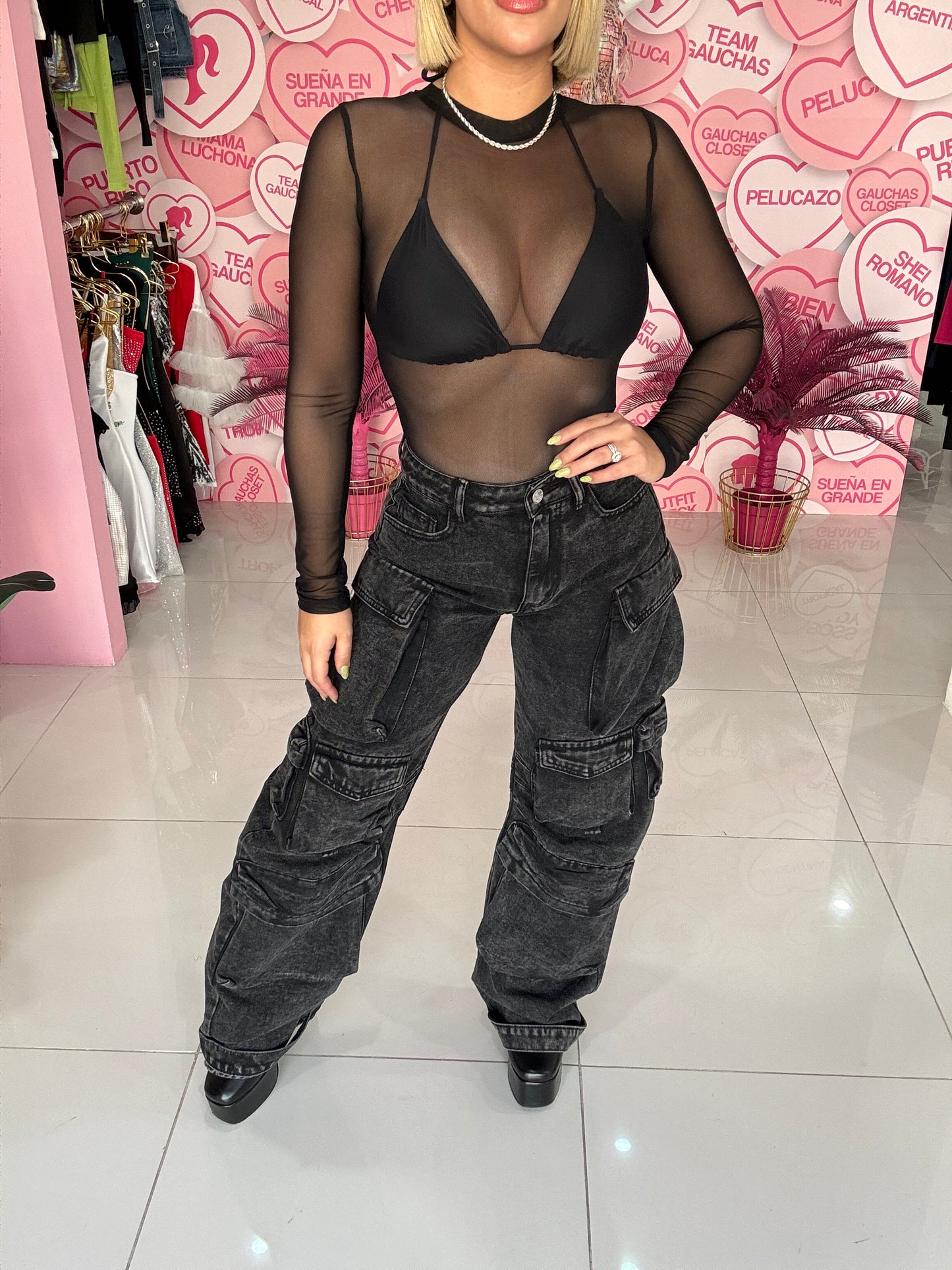 Full Mesh Bodysuit