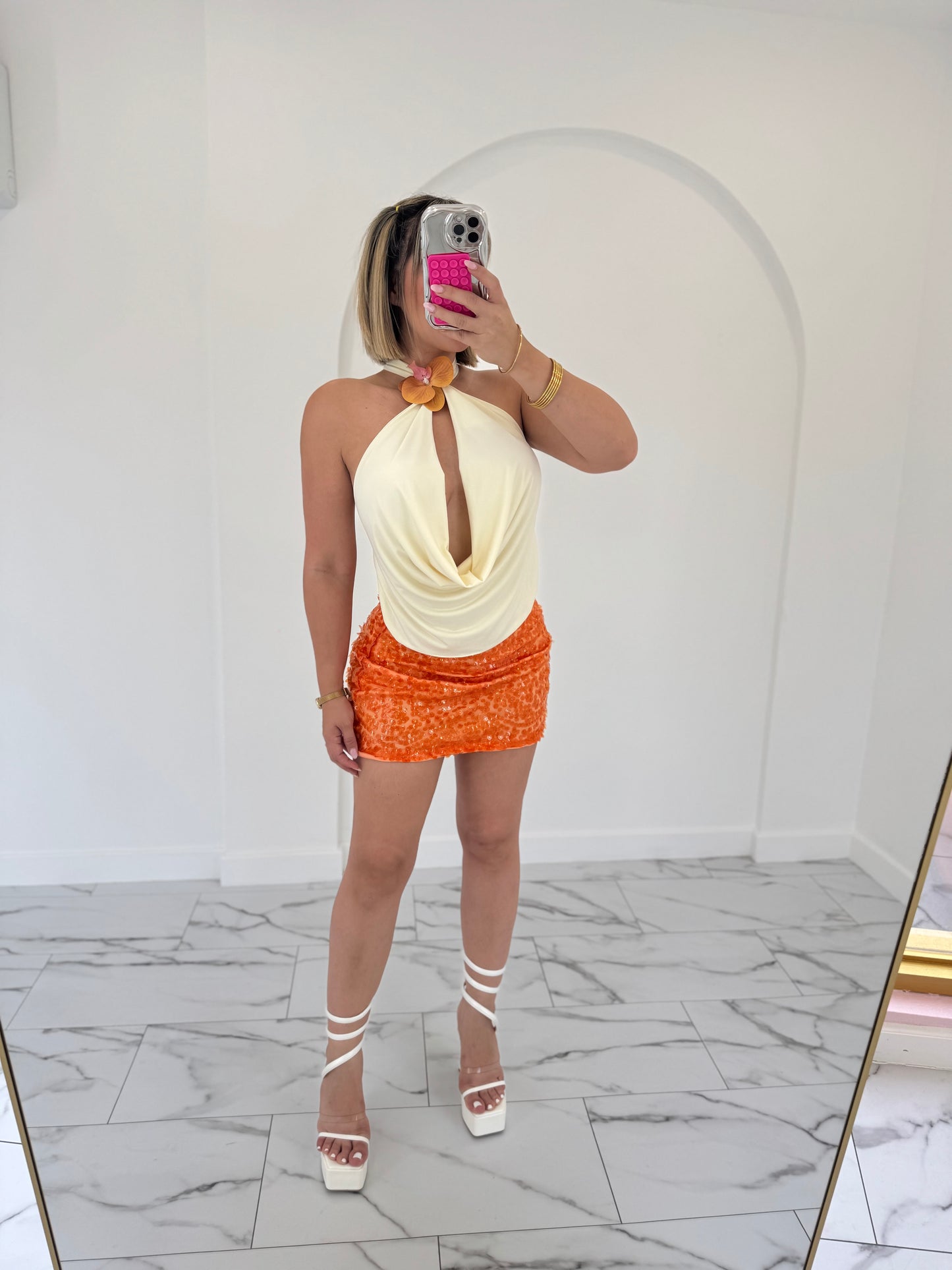 Orquidea Halter Top