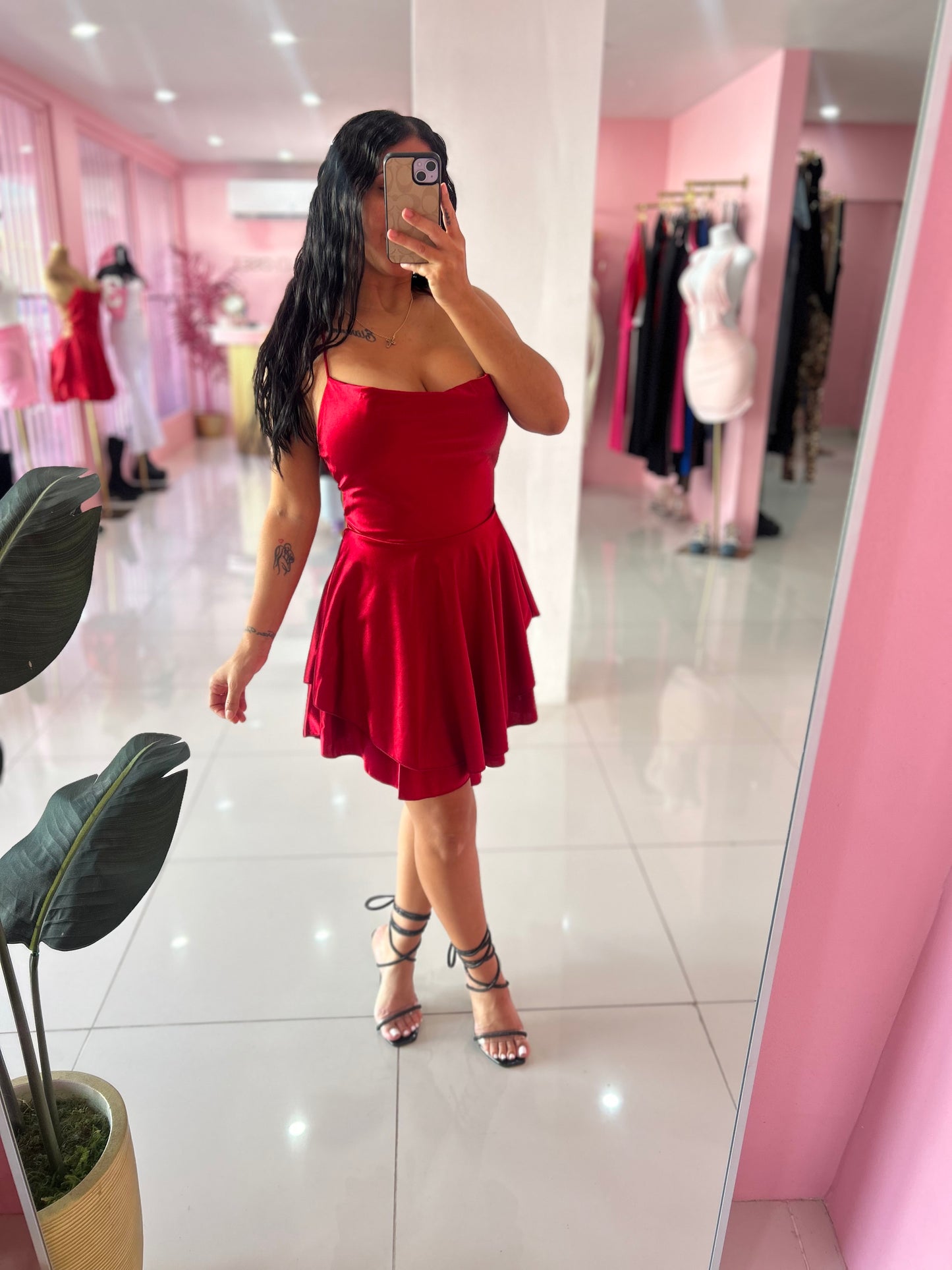 Satin Chic Dress