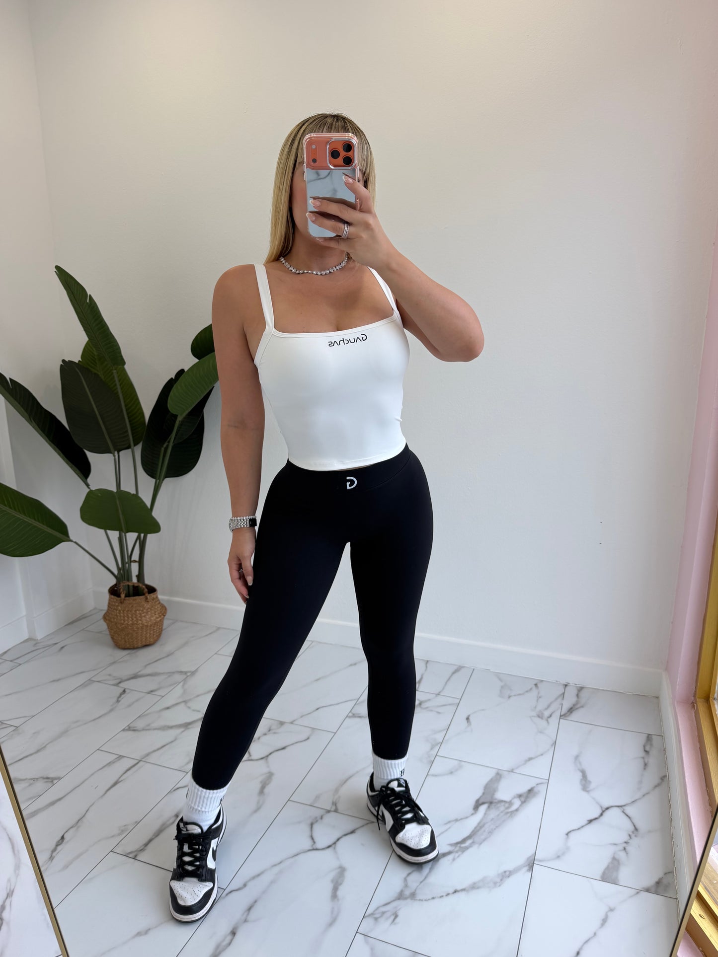 Skinny V legging Negro