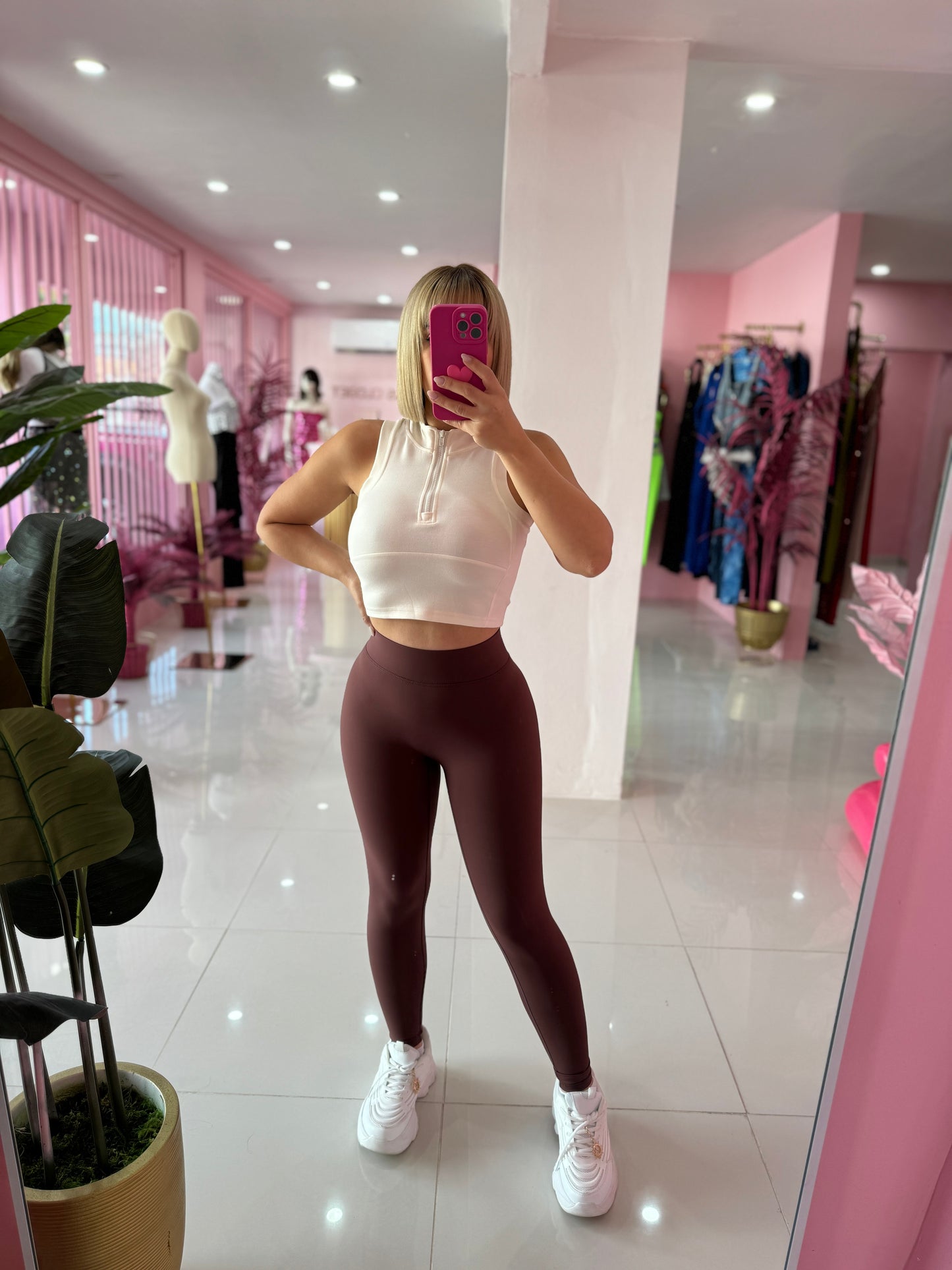 Tummy Control Legging Fruncido XS/S