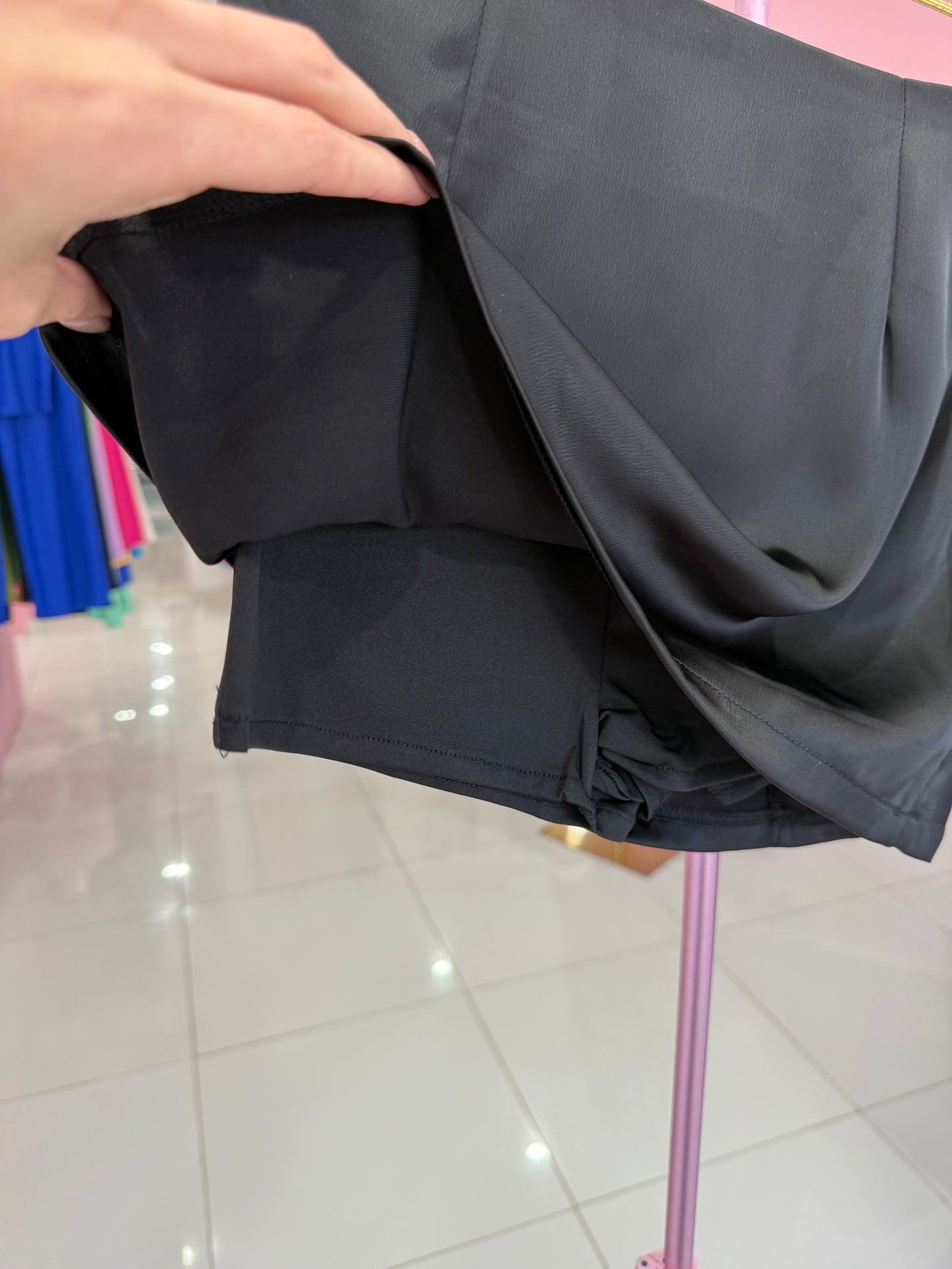 Satin Skort
