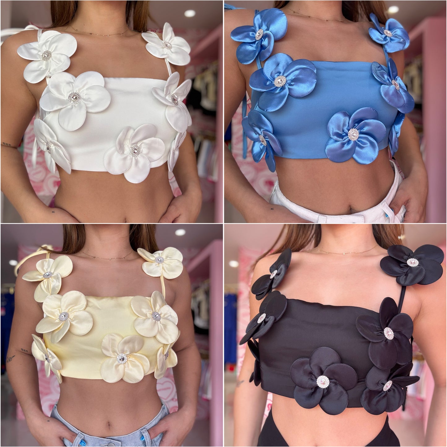 Flower Tank top