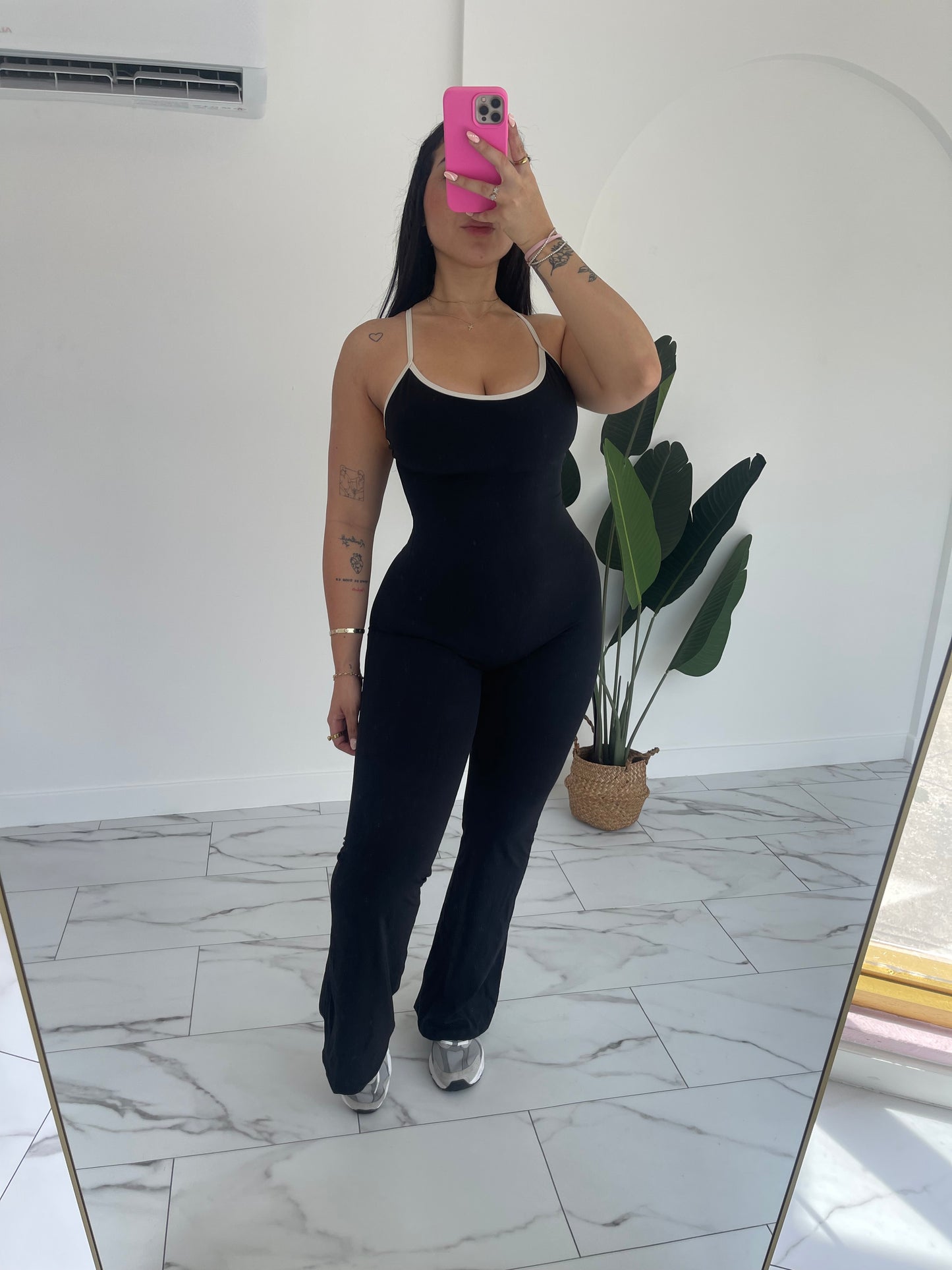 Jumpsuit palazzo bordes