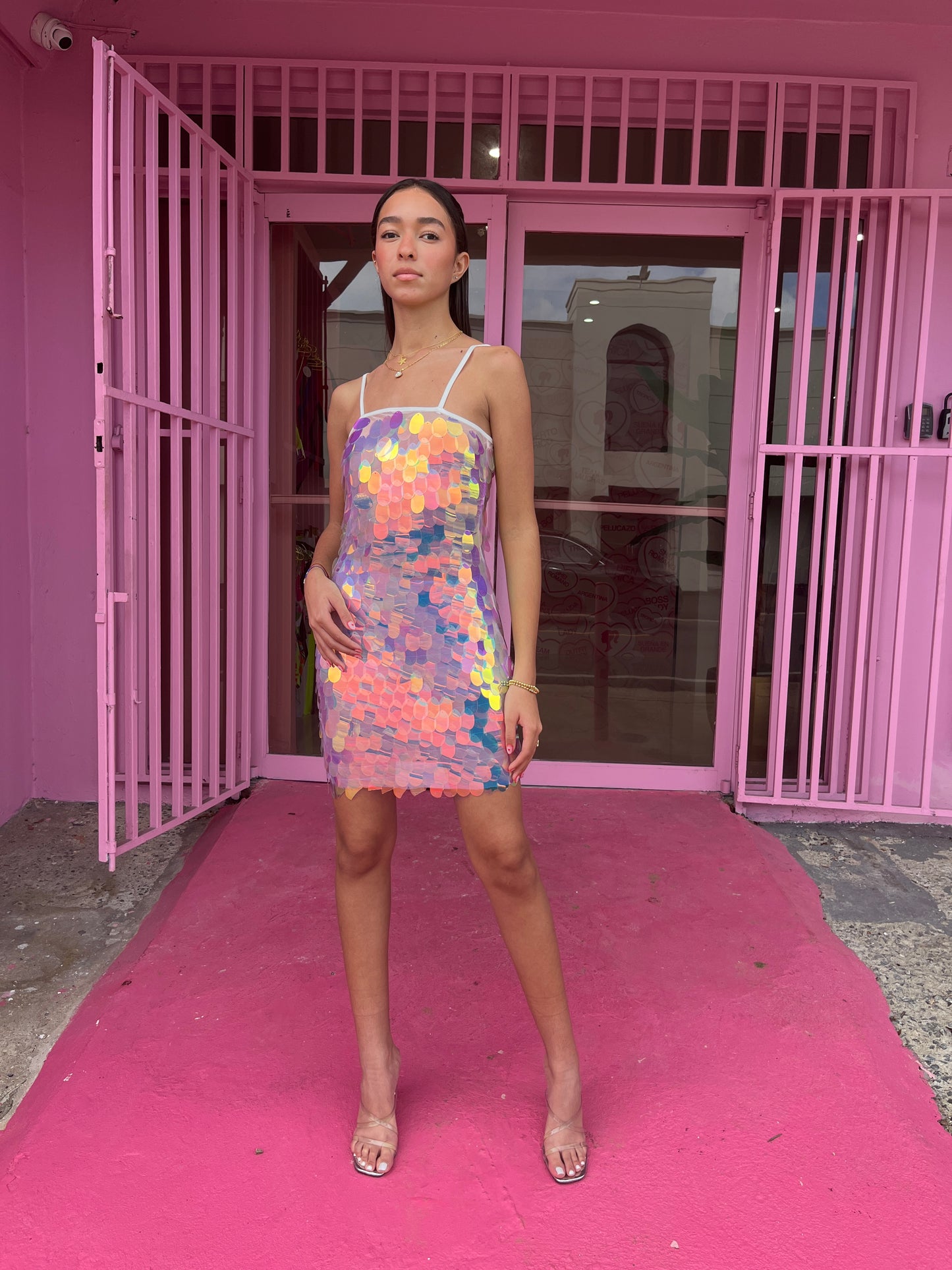 Sirena fiesta Dress (No estira)
