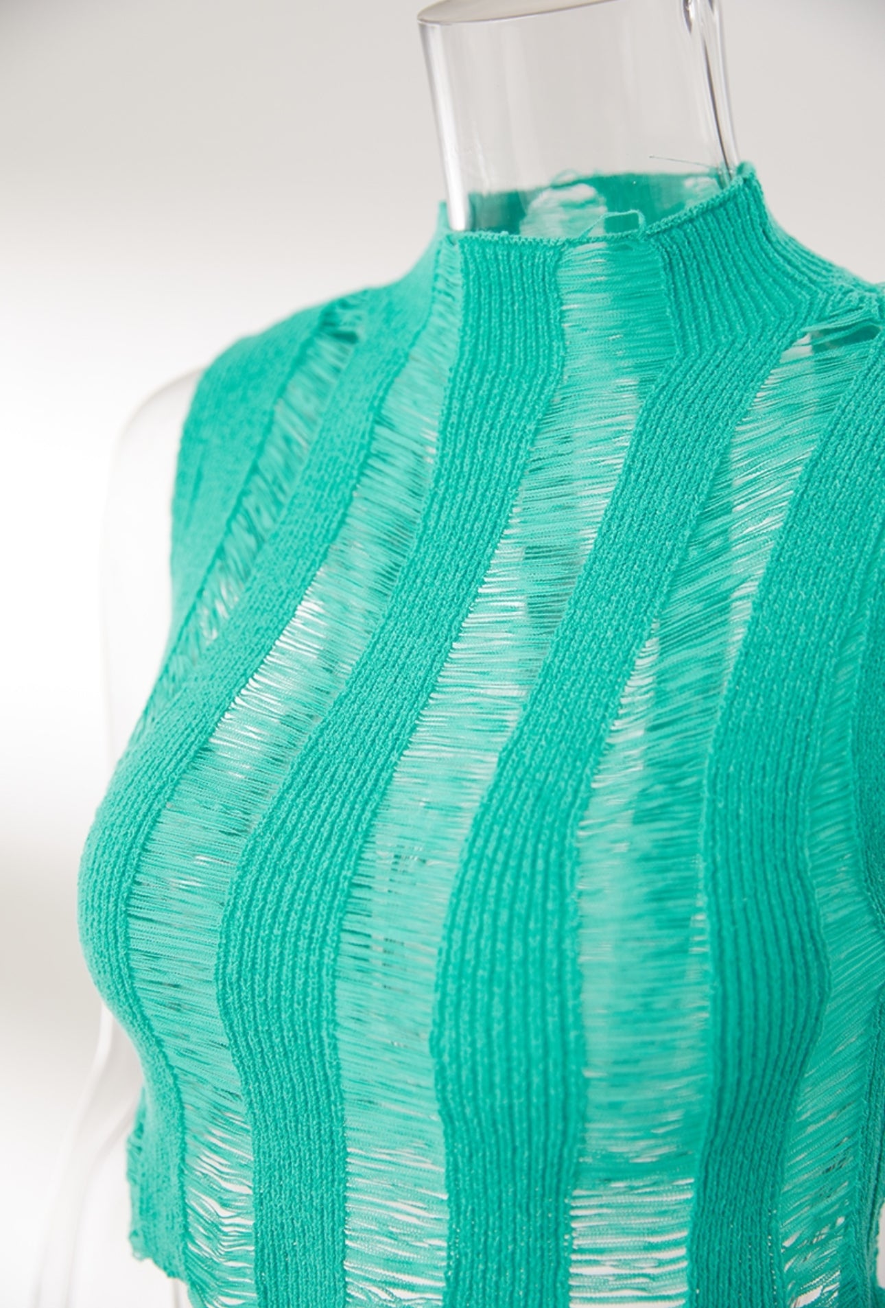 Crop Top Tejida