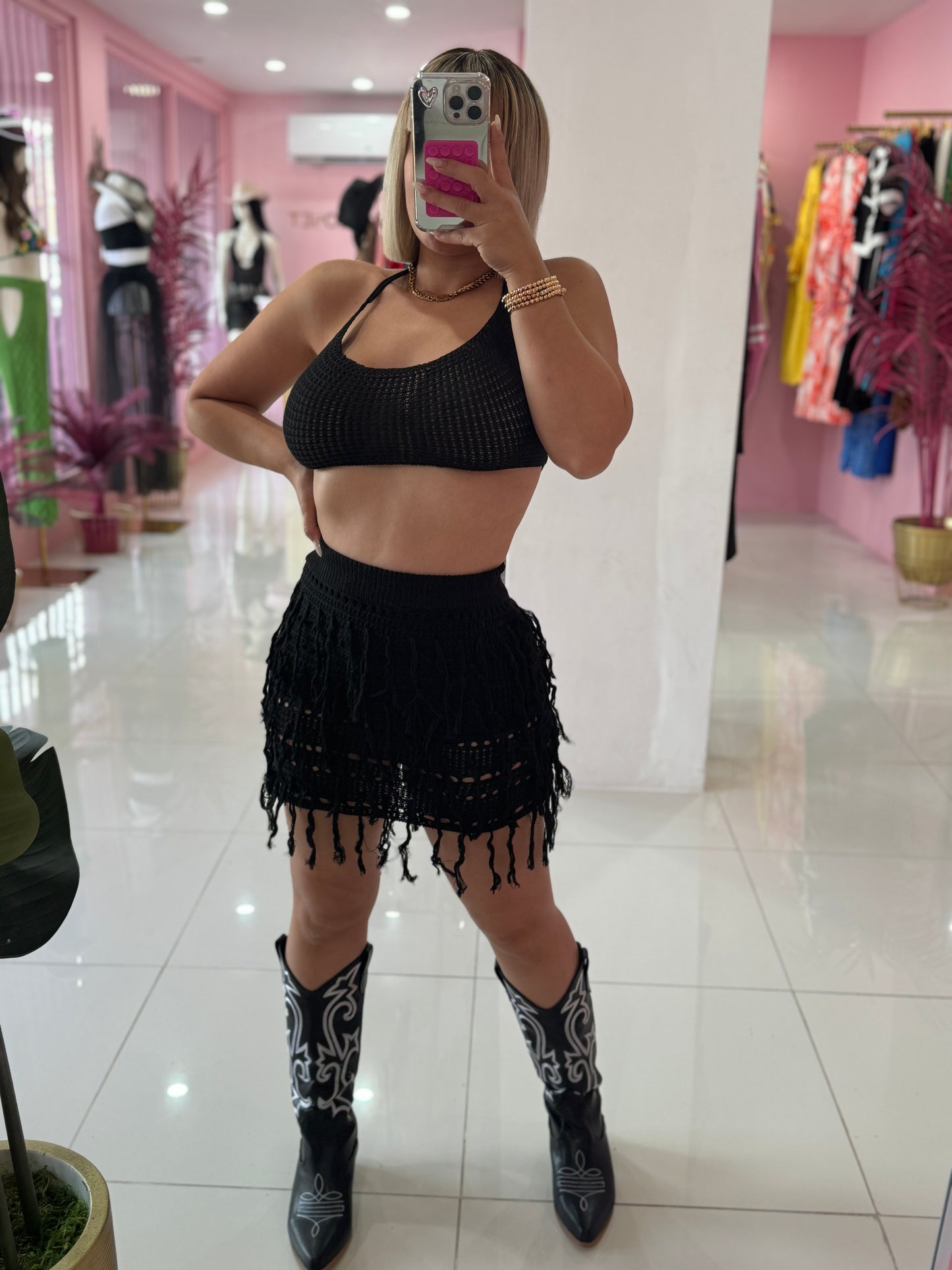 Crochet Set Flecos
