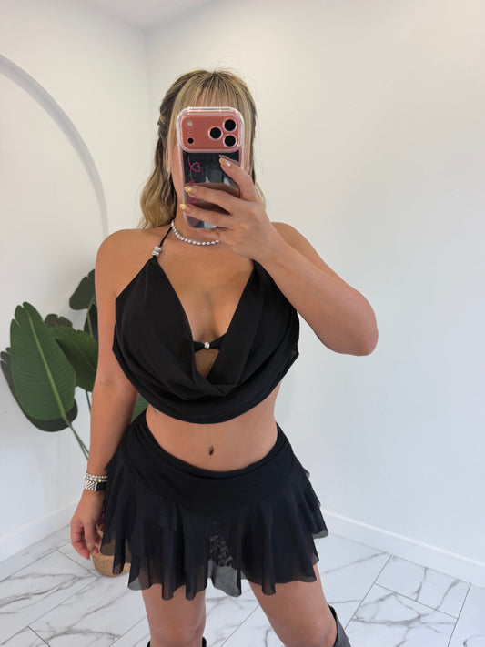 Doll skort set