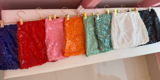 Sequins colors Skirt
