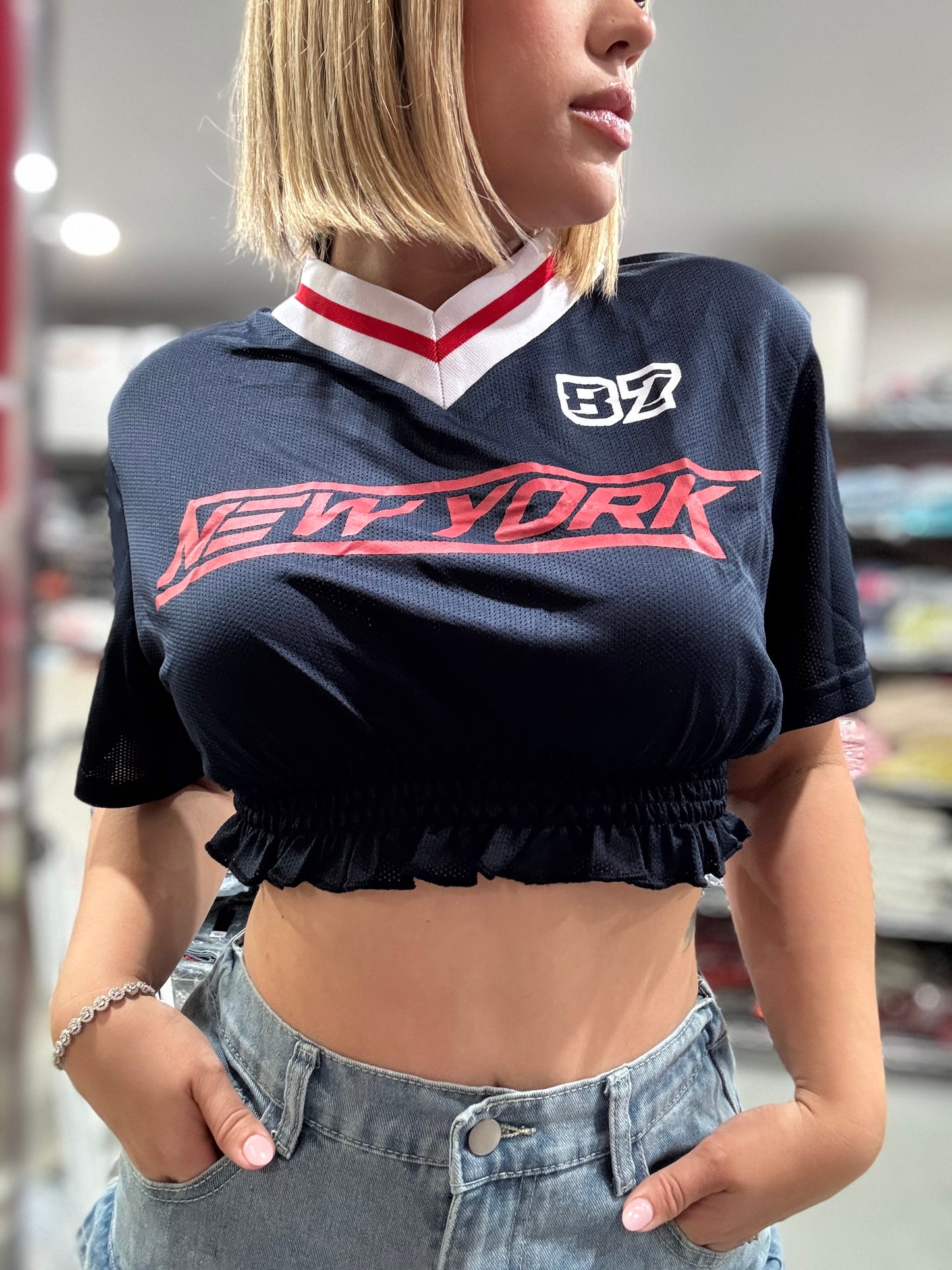 NY Crop Top