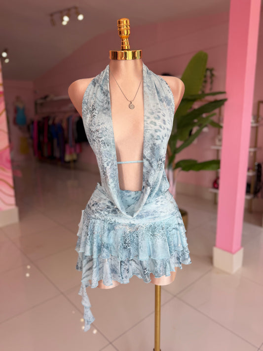 Quita celeste dress