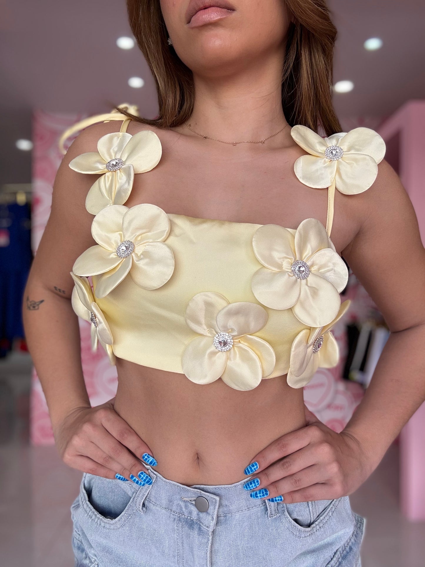 Flower Tank top
