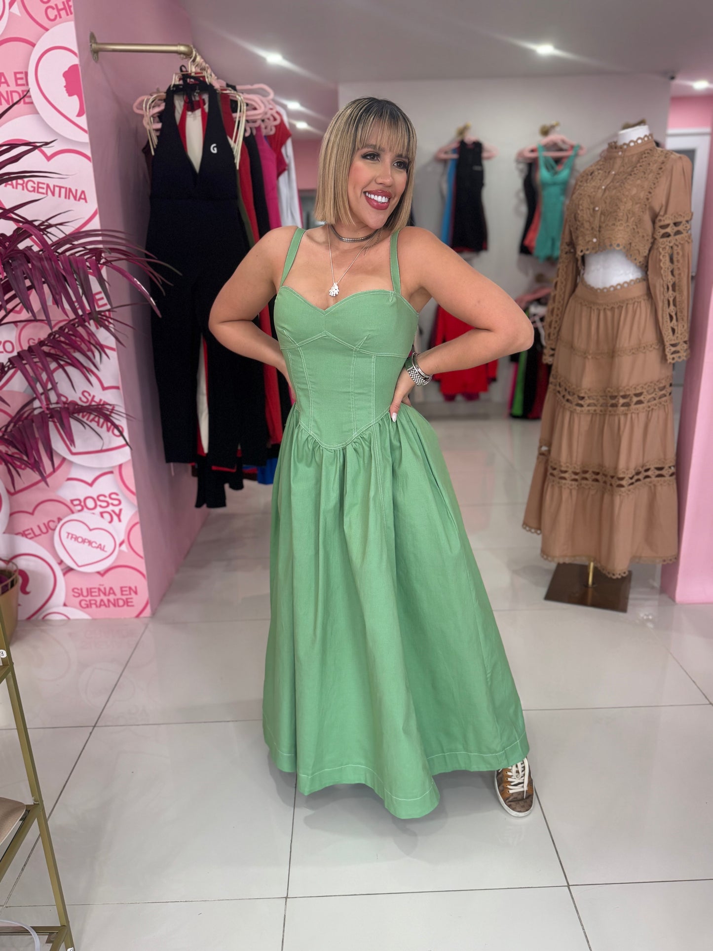 Green Maxi Dress