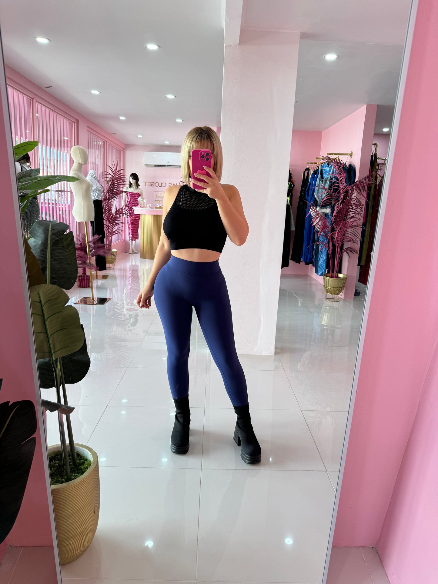 Tummy Control Legging Fruncido XS/S