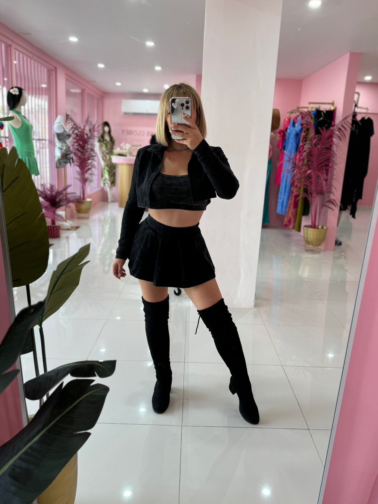 Marmol Skort Jacket Set (3 piezas)
