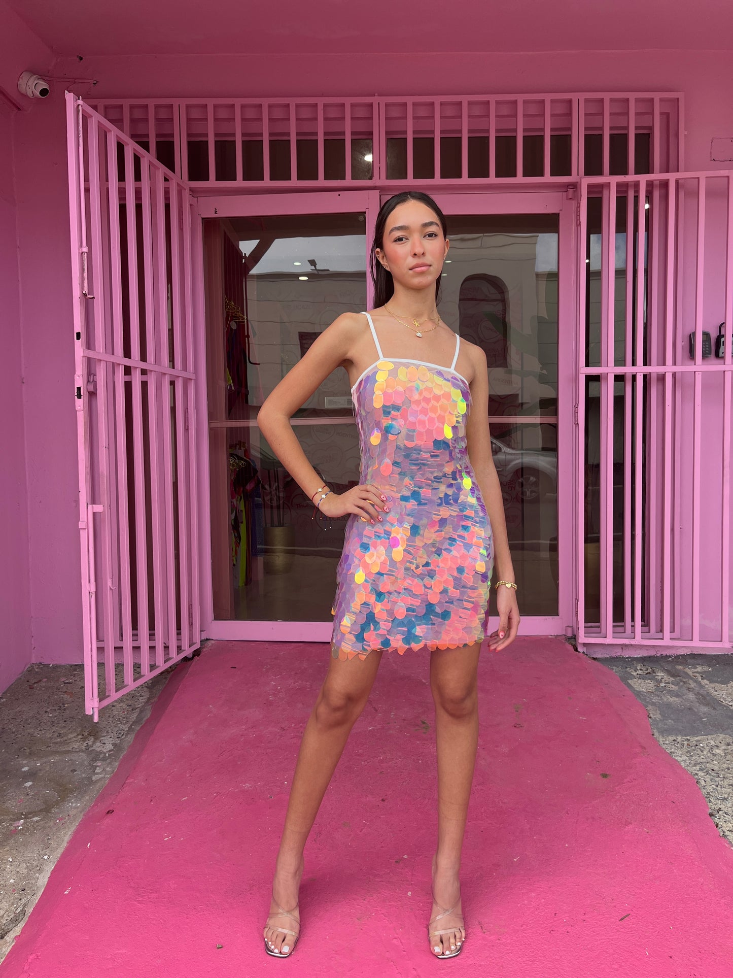 Sirena fiesta Dress (No estira)