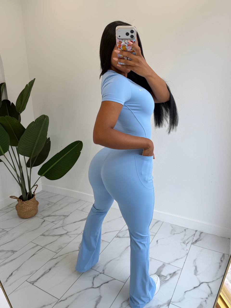 Tshirt Palazzo jumpsuit