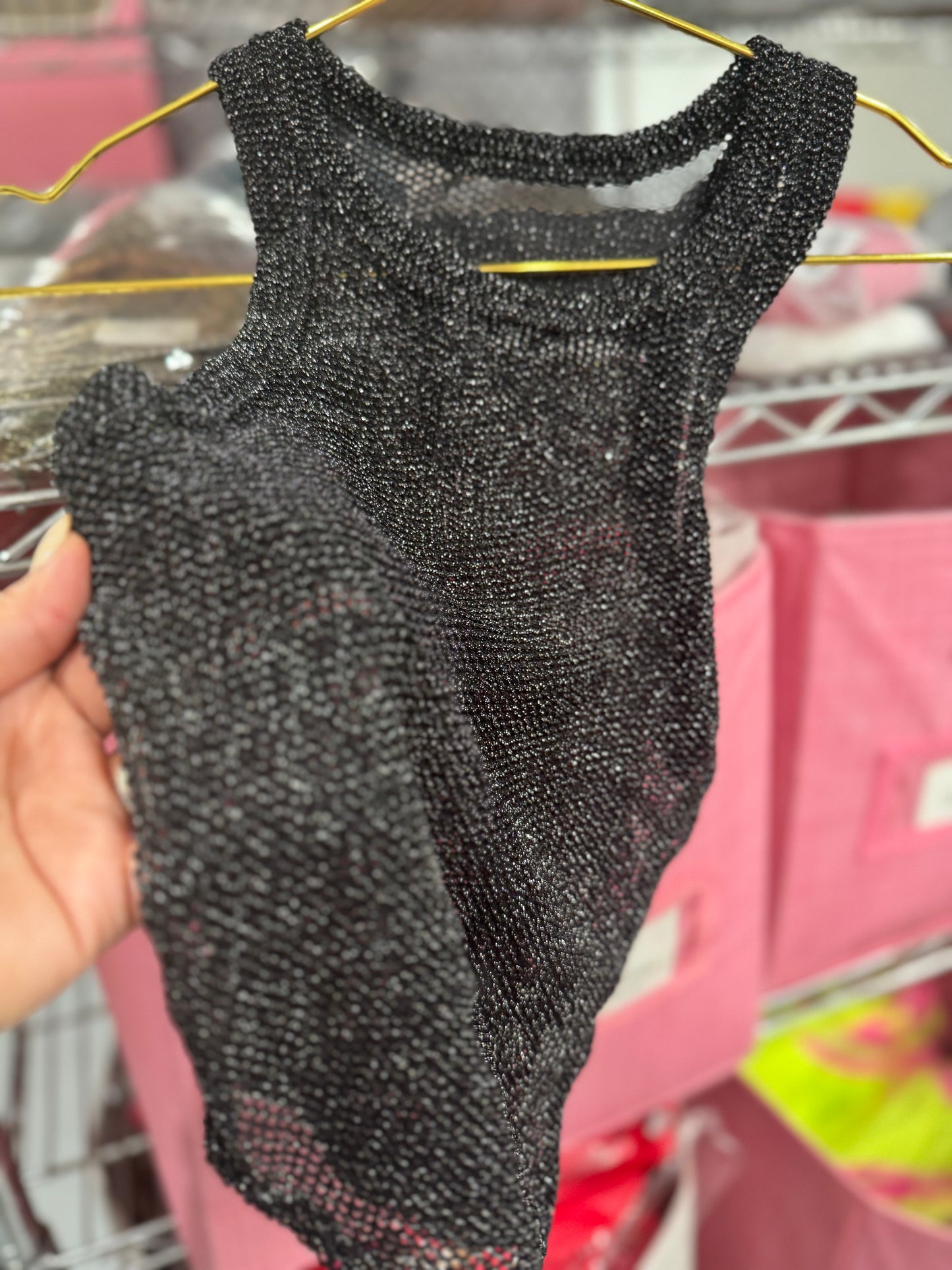 Redecilla Glitter Top