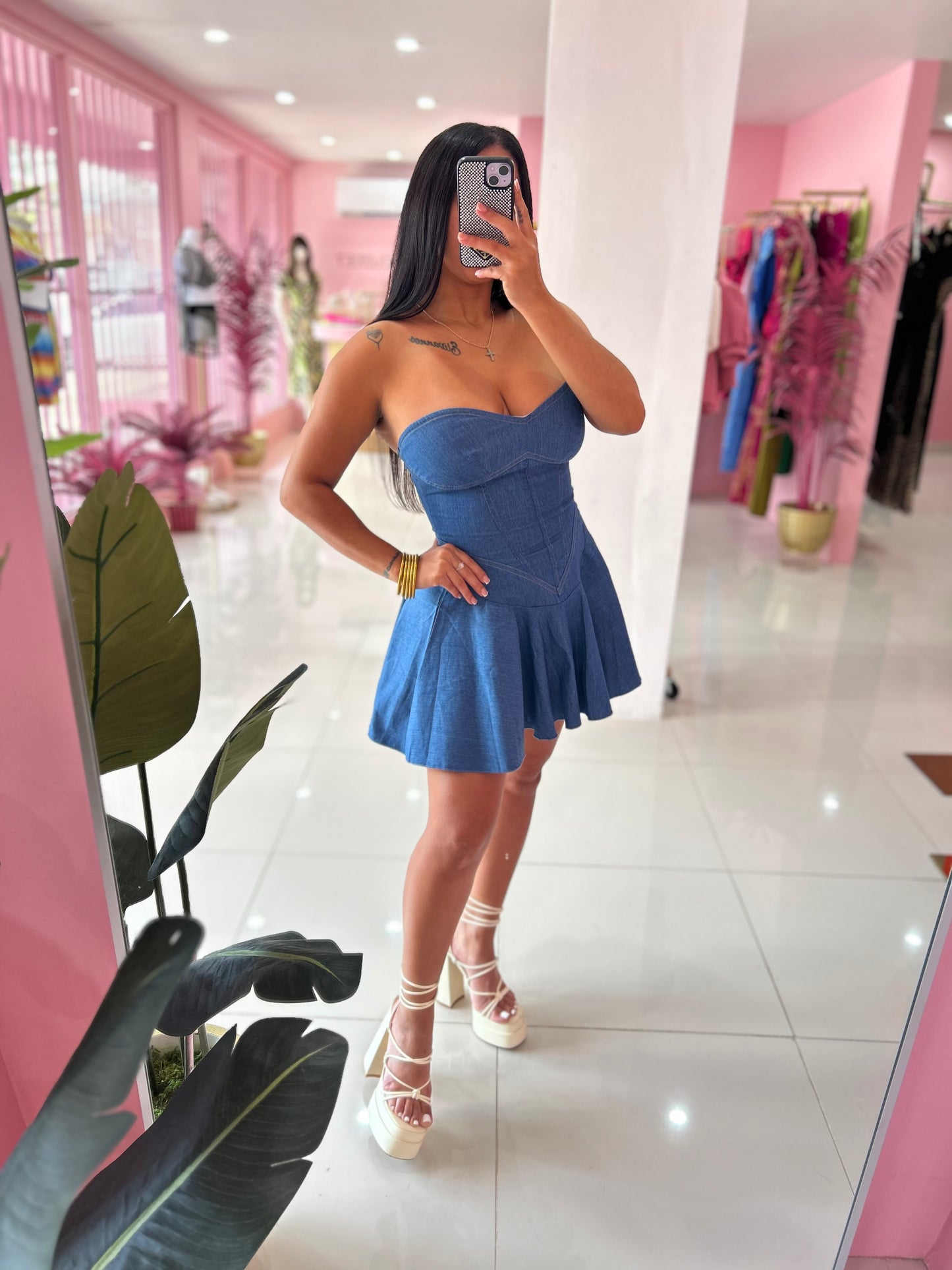 Denim Dress