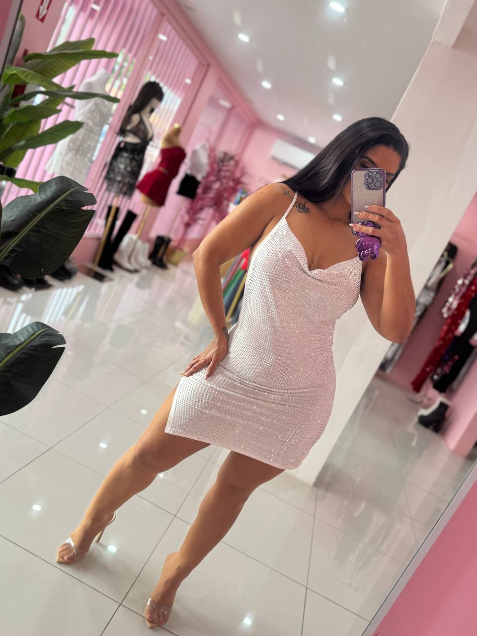 Rhinestone Party dress