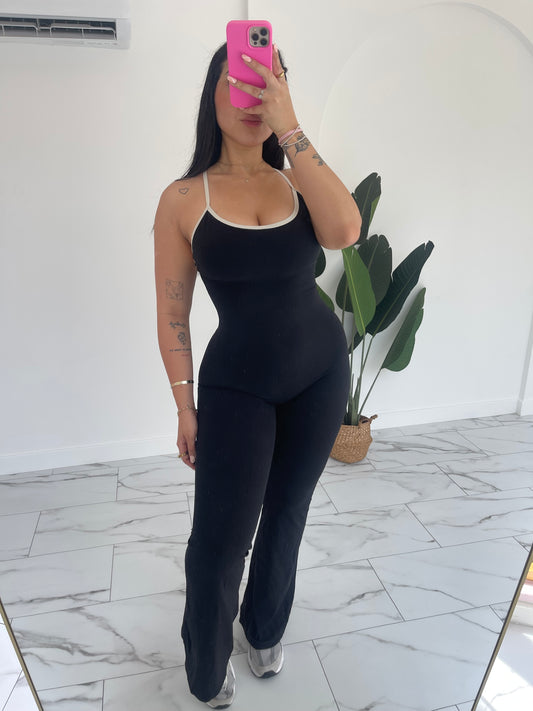 Jumpsuit palazzo bordes