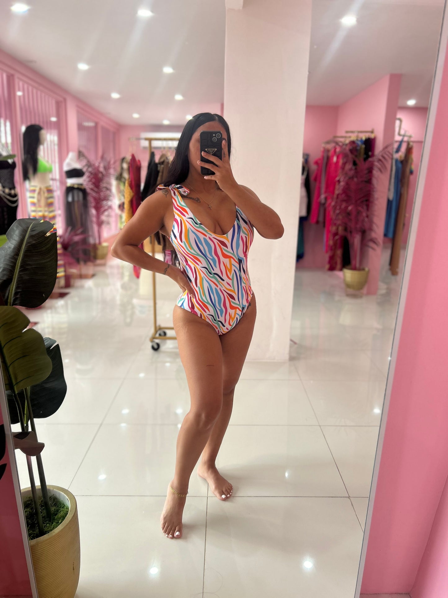 Zebra Colors Swimsuit S/M