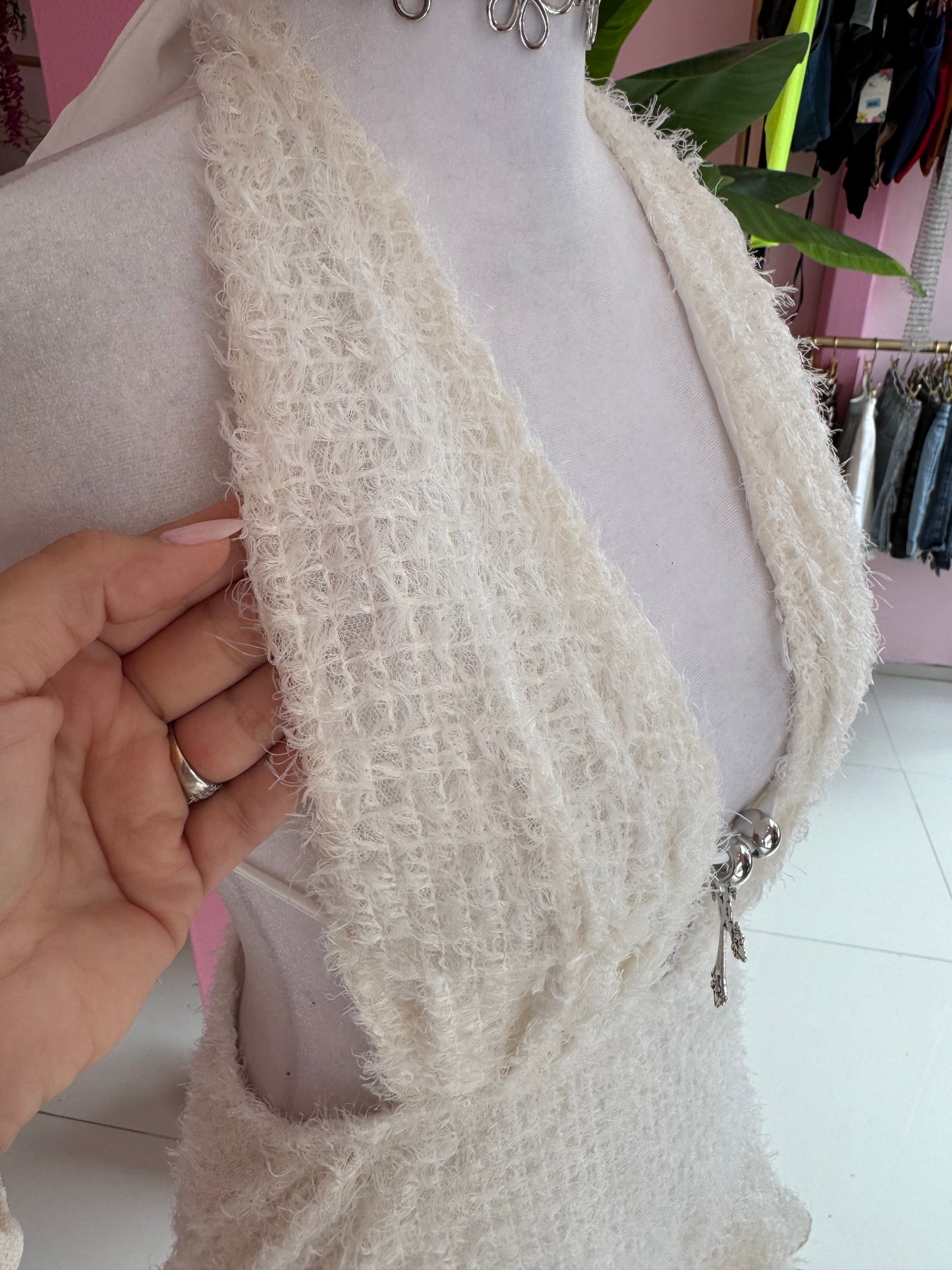 Fluffy dress