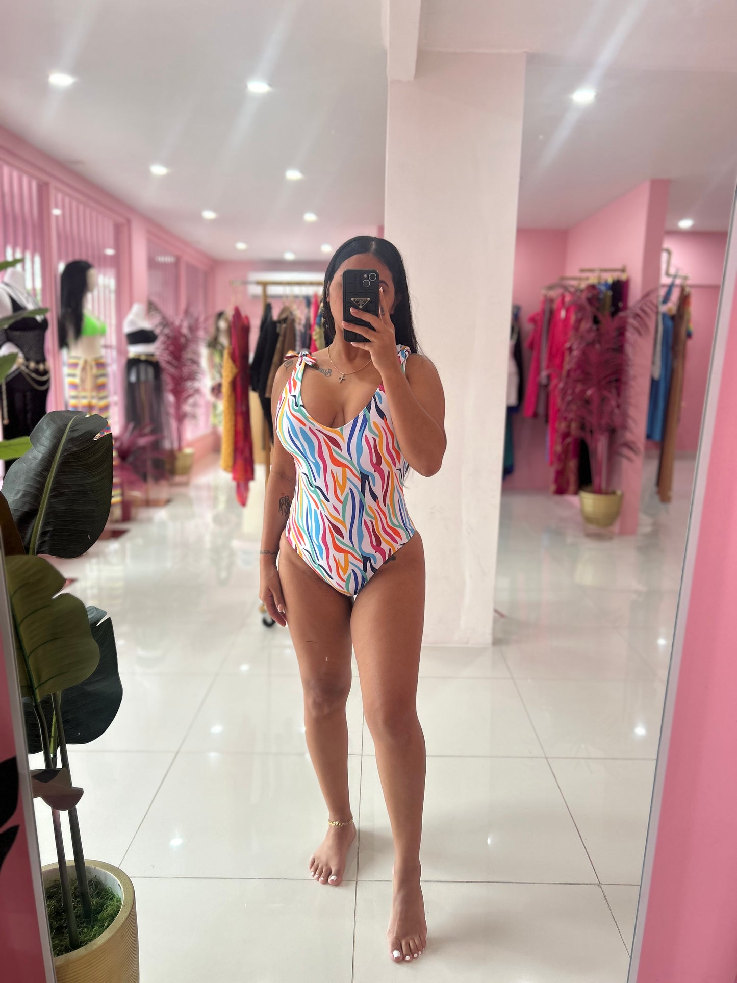 Zebra Colors Swimsuit S/M