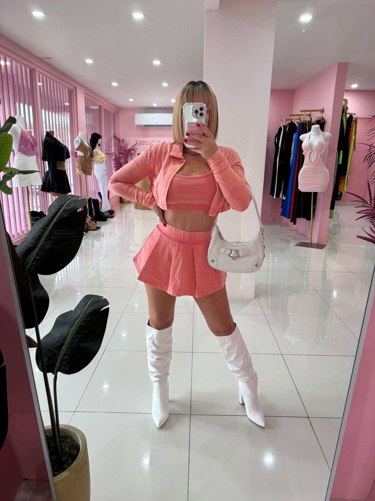 Marmol Skort Jacket Set (3 piezas)