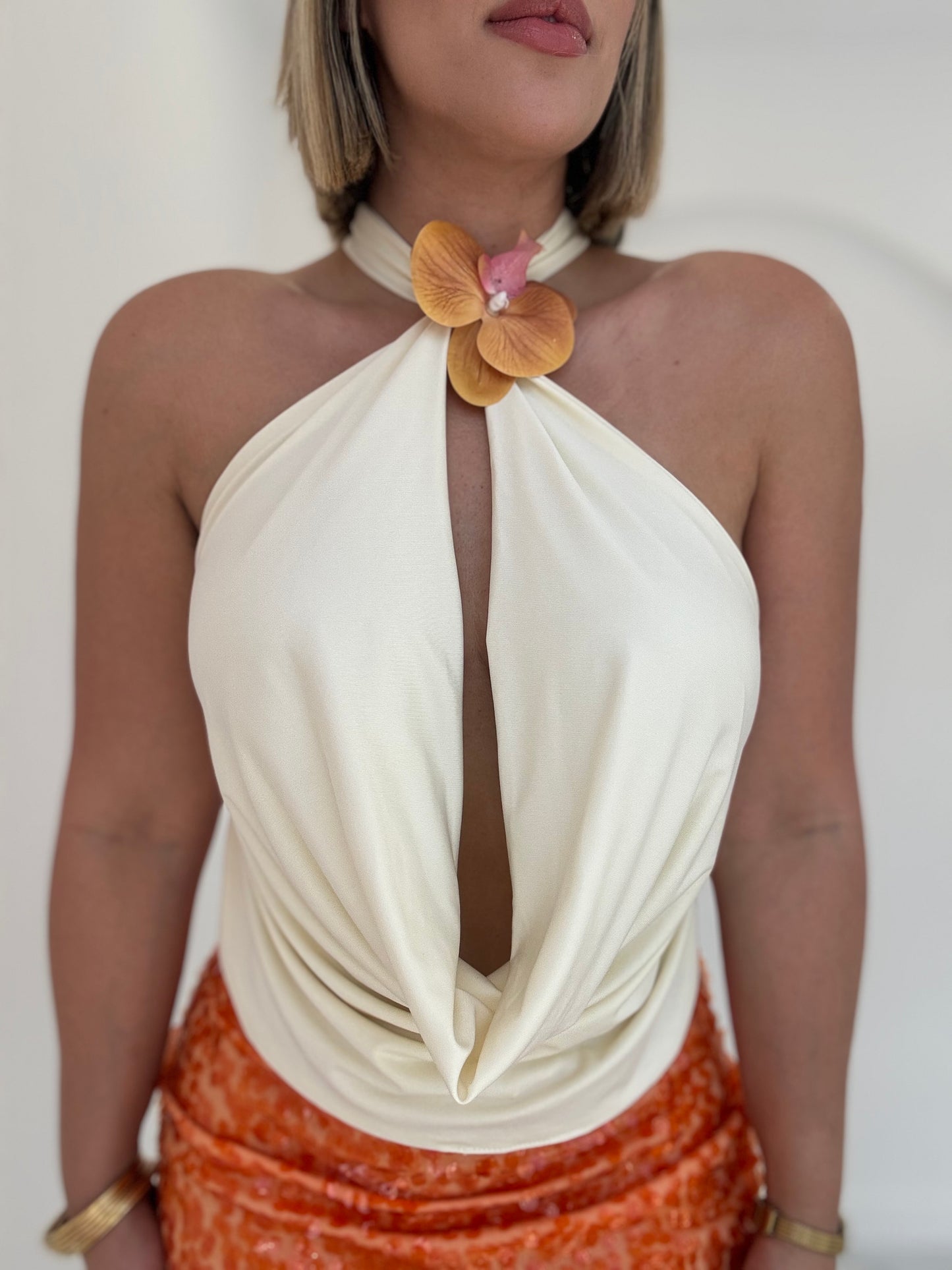Orquidea Halter Top