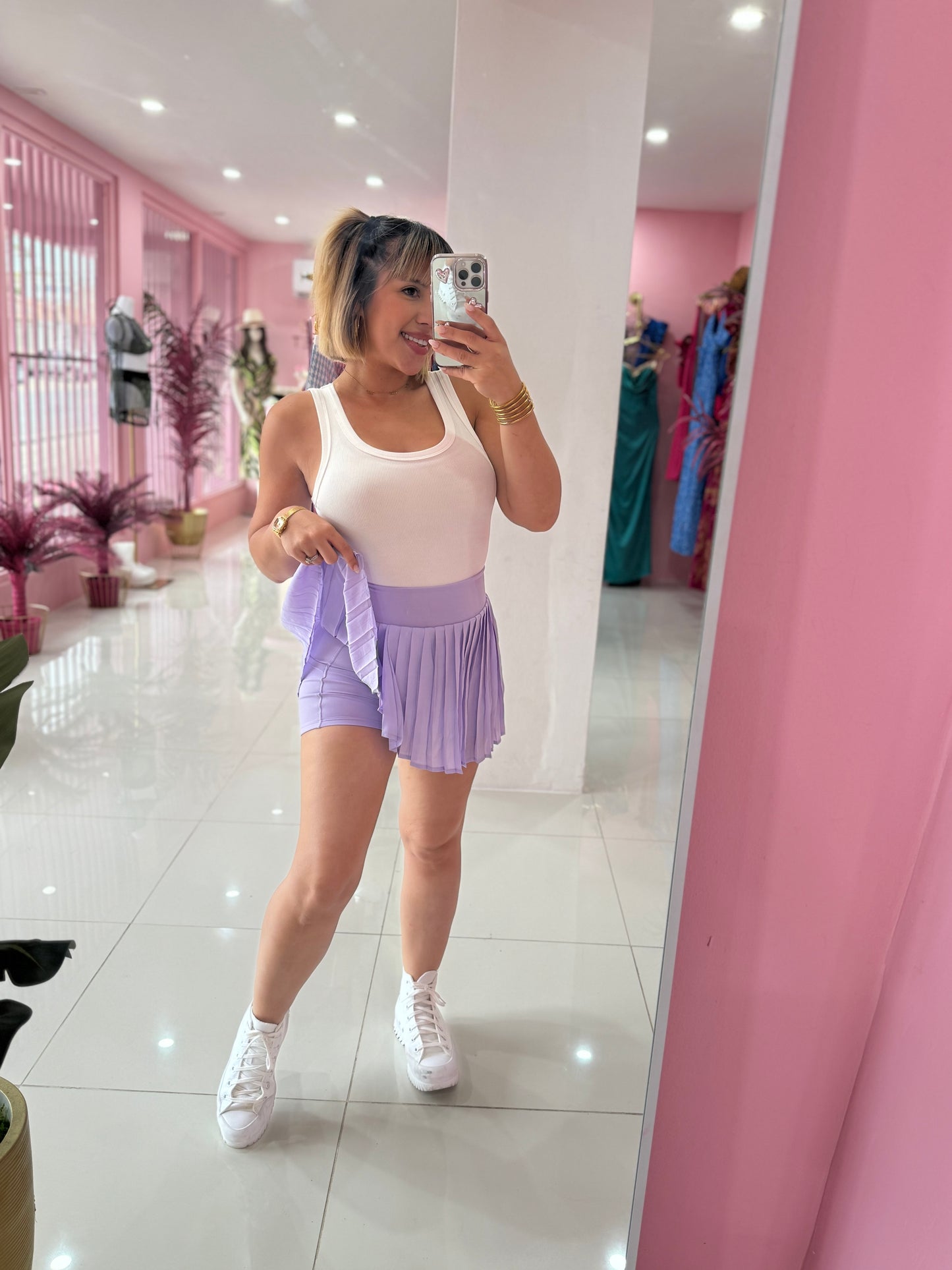 Mesh Skort Tablitas