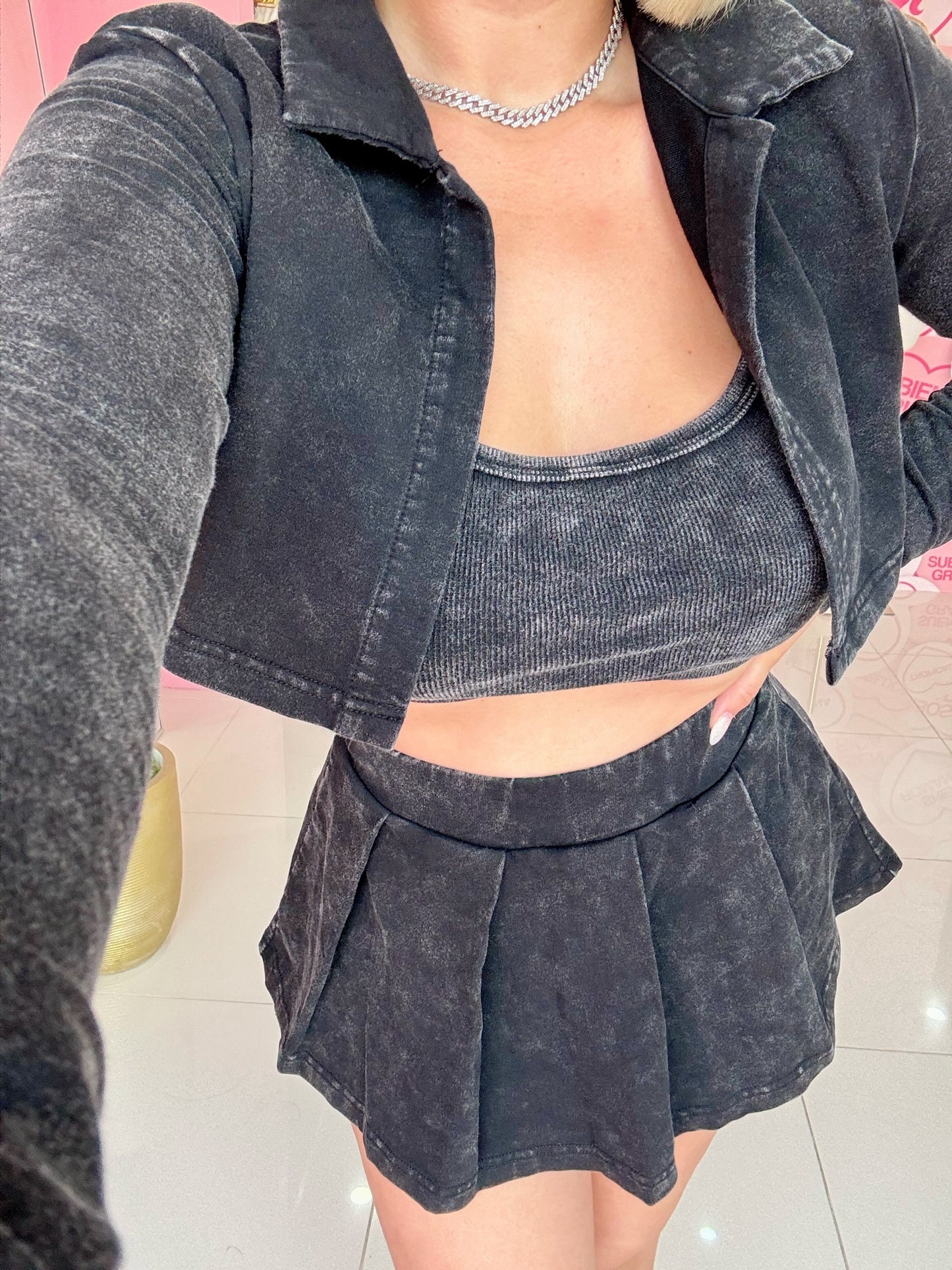 Marmol Skort Jacket Set (3 piezas)