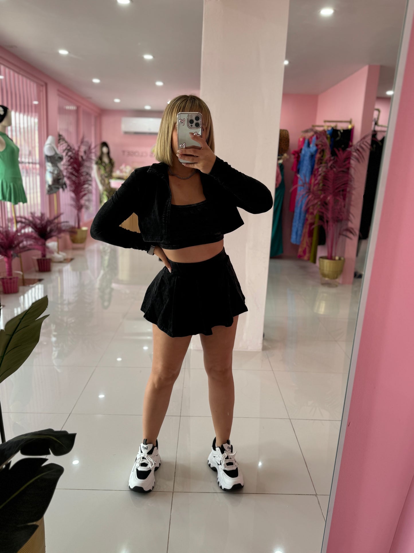 Marmol Skort Jacket Set (3 piezas)