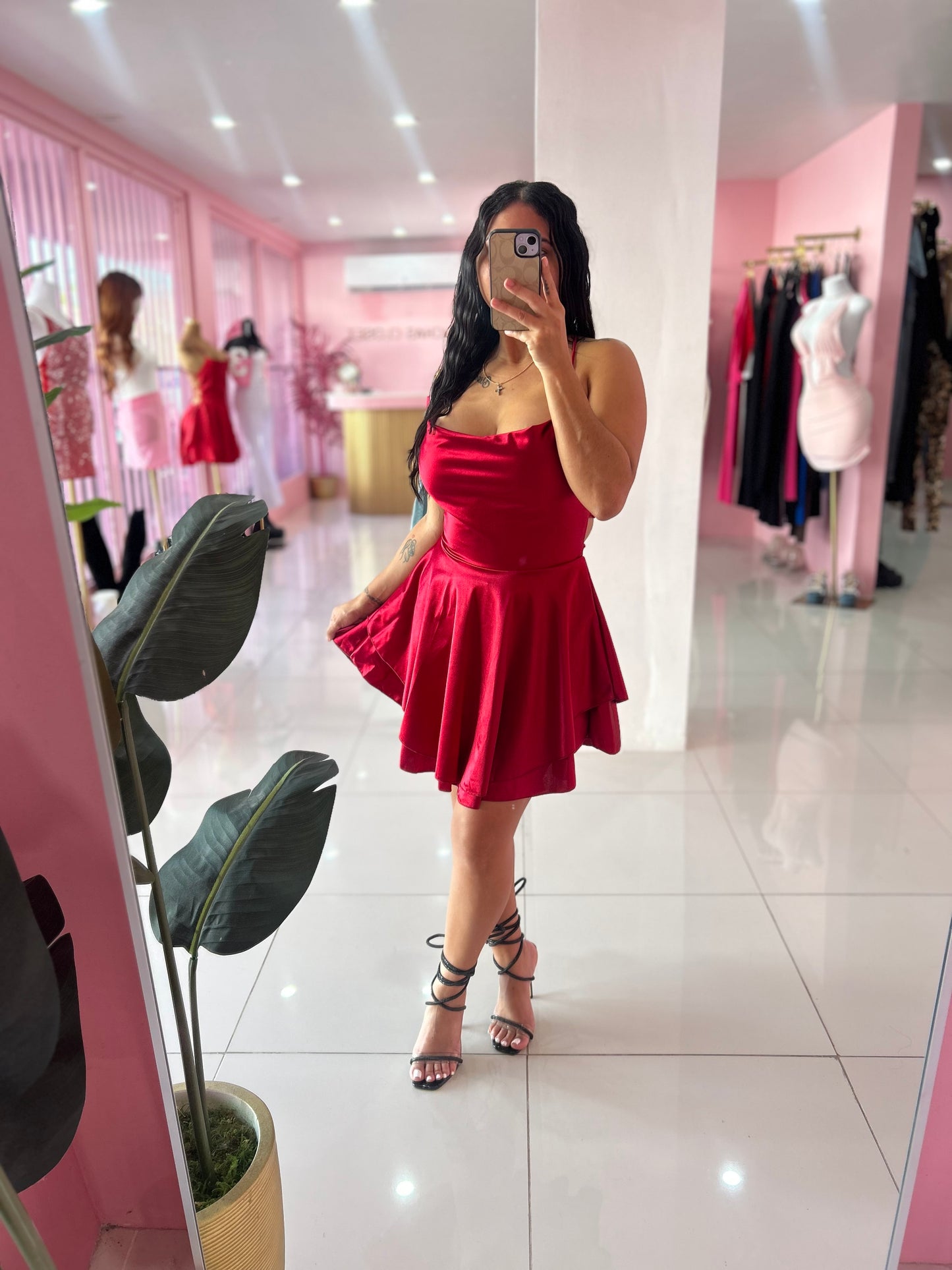 Satin Chic Dress