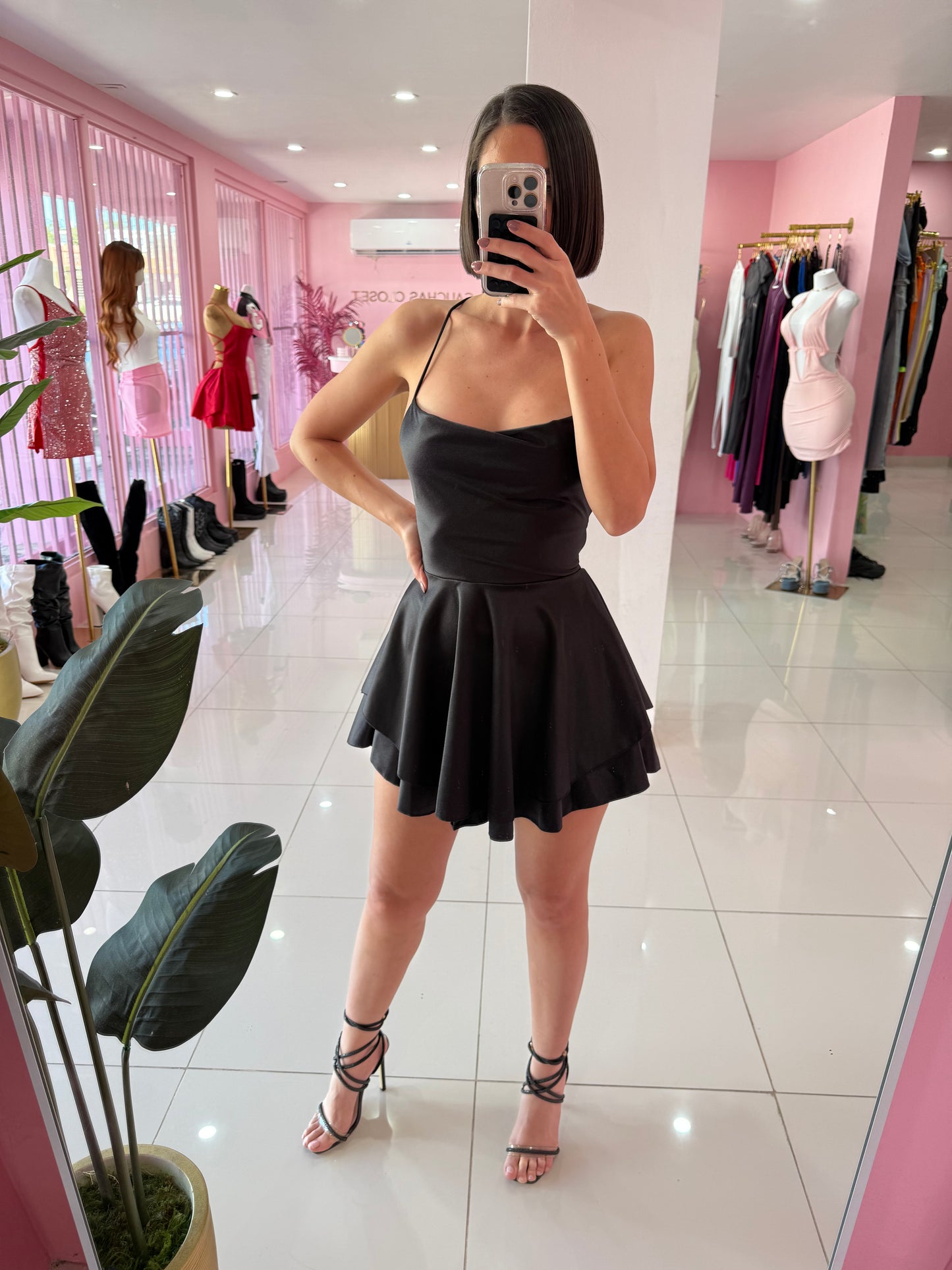 Satin Chic Dress