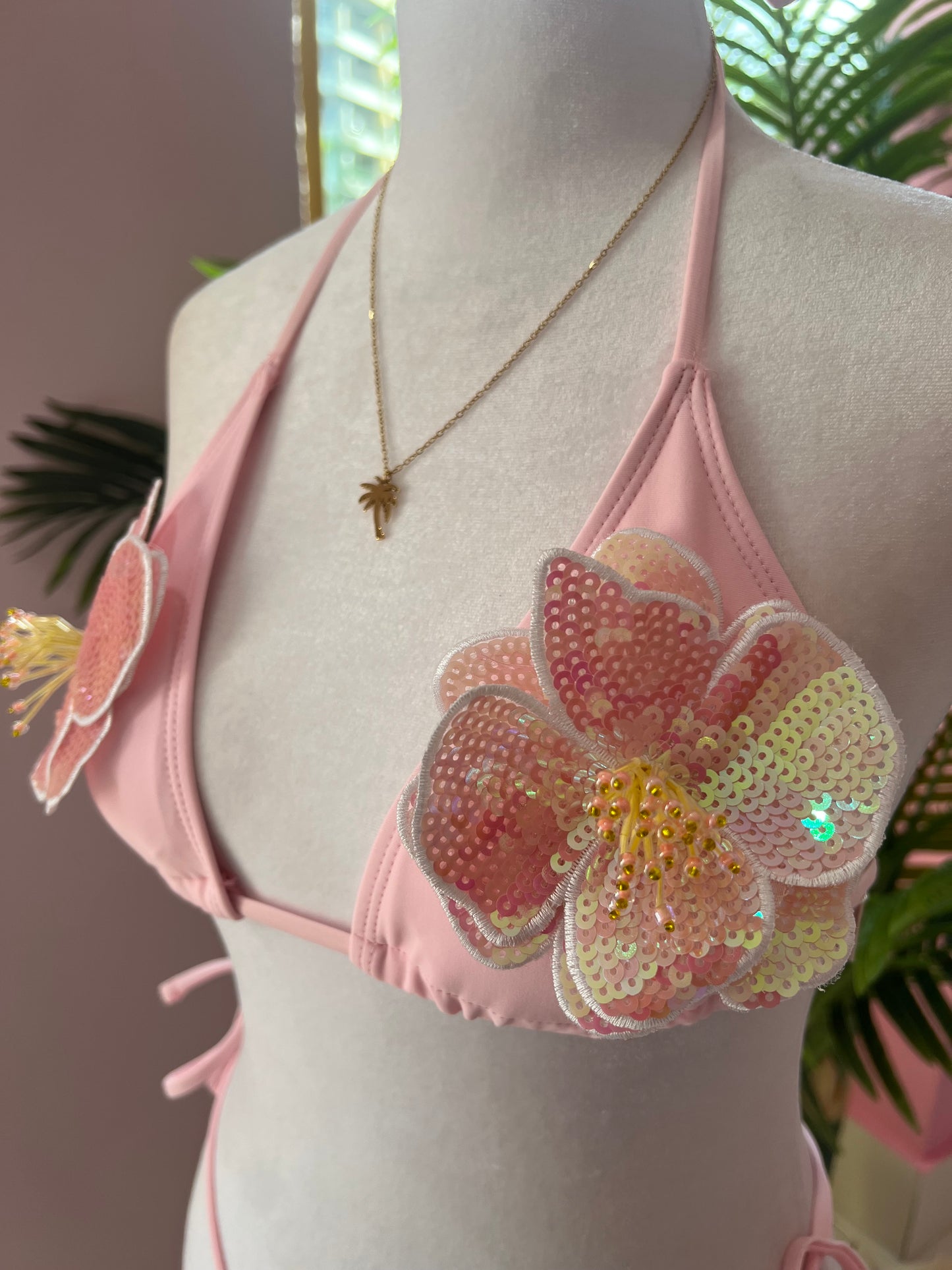 3D Flower Bikini Set