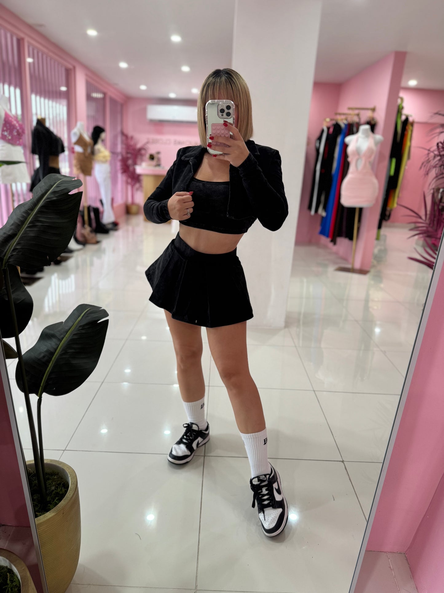 Marmol Skort Jacket Set (3 piezas)