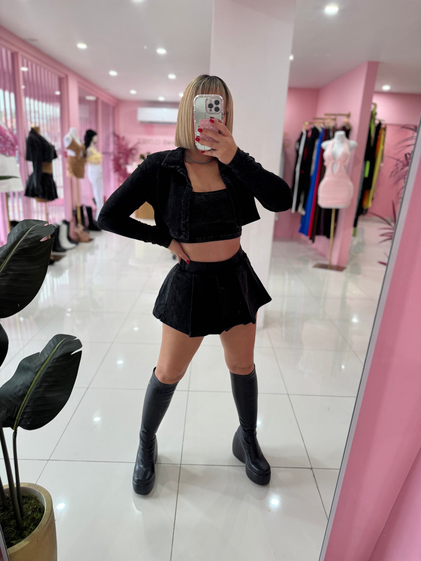 Marmol Skort Jacket Set (3 piezas)