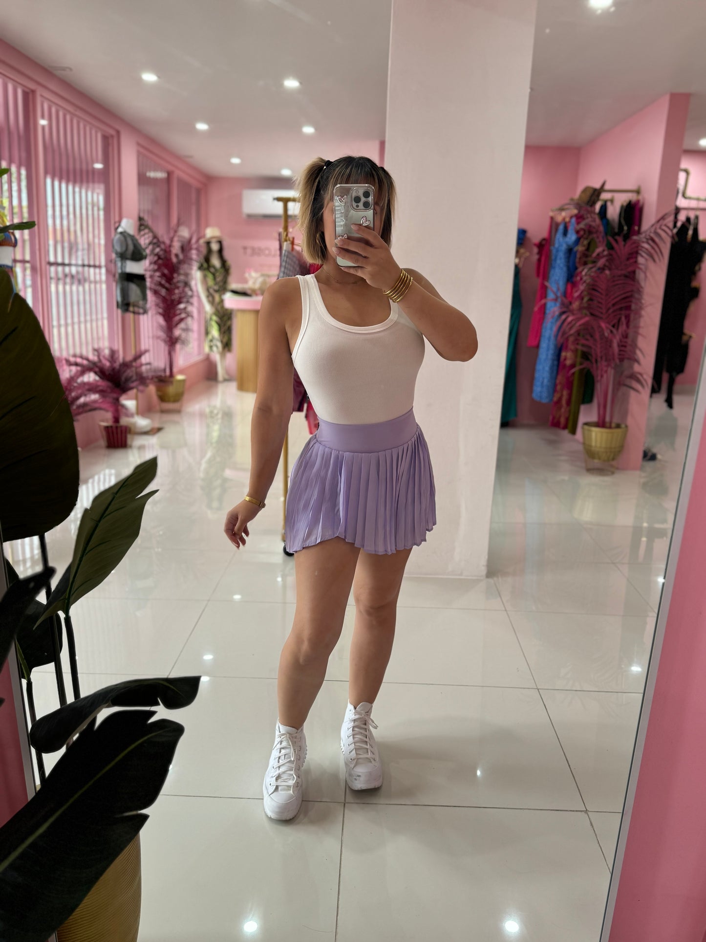 Mesh Skort Tablitas