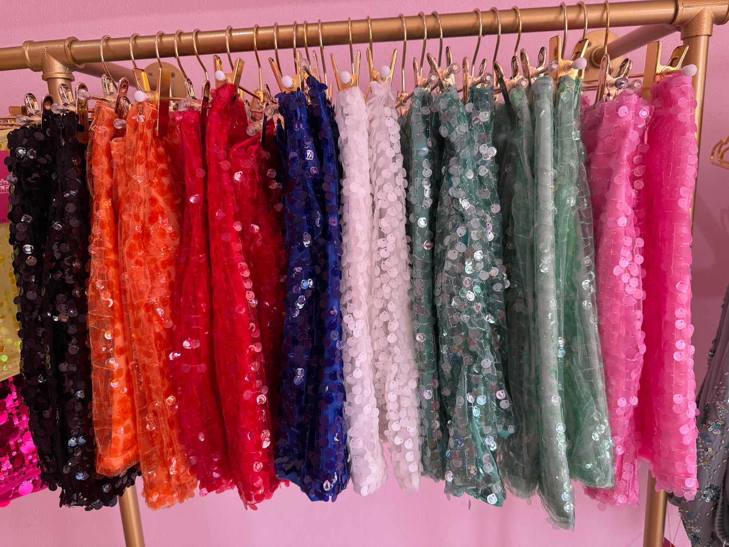 Sequins colors Skirt